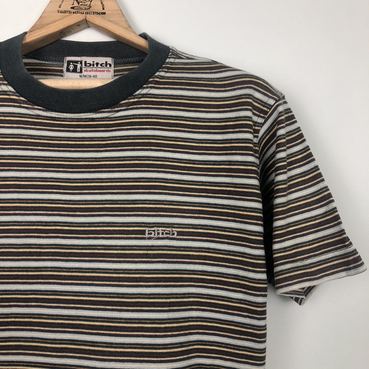Other BITCH SKATEBOARD STRIPE TEE Size US M / EU 48-50 / 2 - 2 Thumbnail
