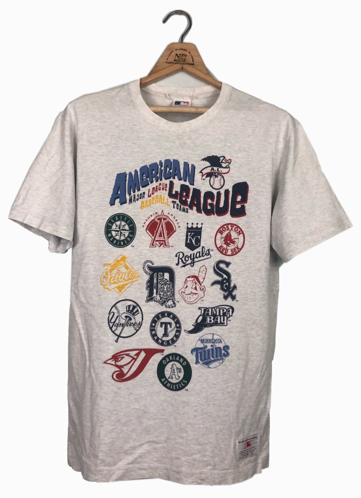 MLB American League Baseball All Team Logo Size US M / EU 48-50 / 2 - 1 Thumbnail