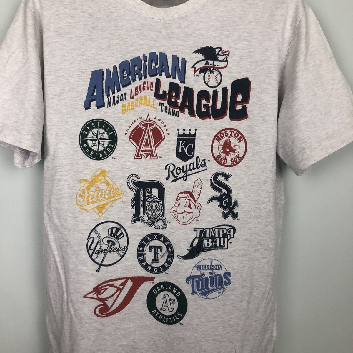 MLB American League Baseball All Team Logo Size US M / EU 48-50 / 2 - 2 Thumbnail