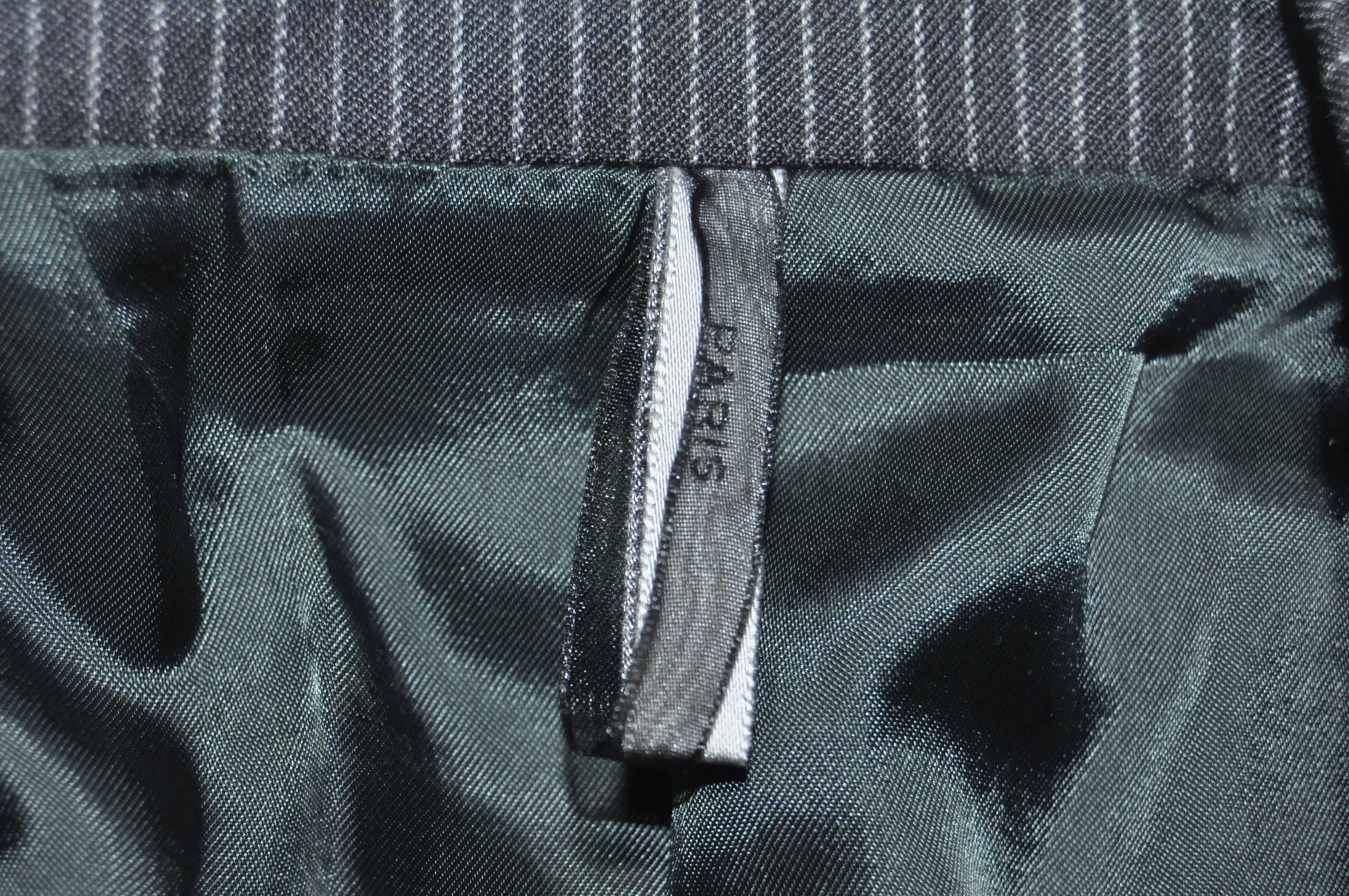 Dior × Hedi Slimane Dior - Hedi Slimane - F/W 05 - 3B Pinstripe Suit Size 52R - 5 Thumbnail