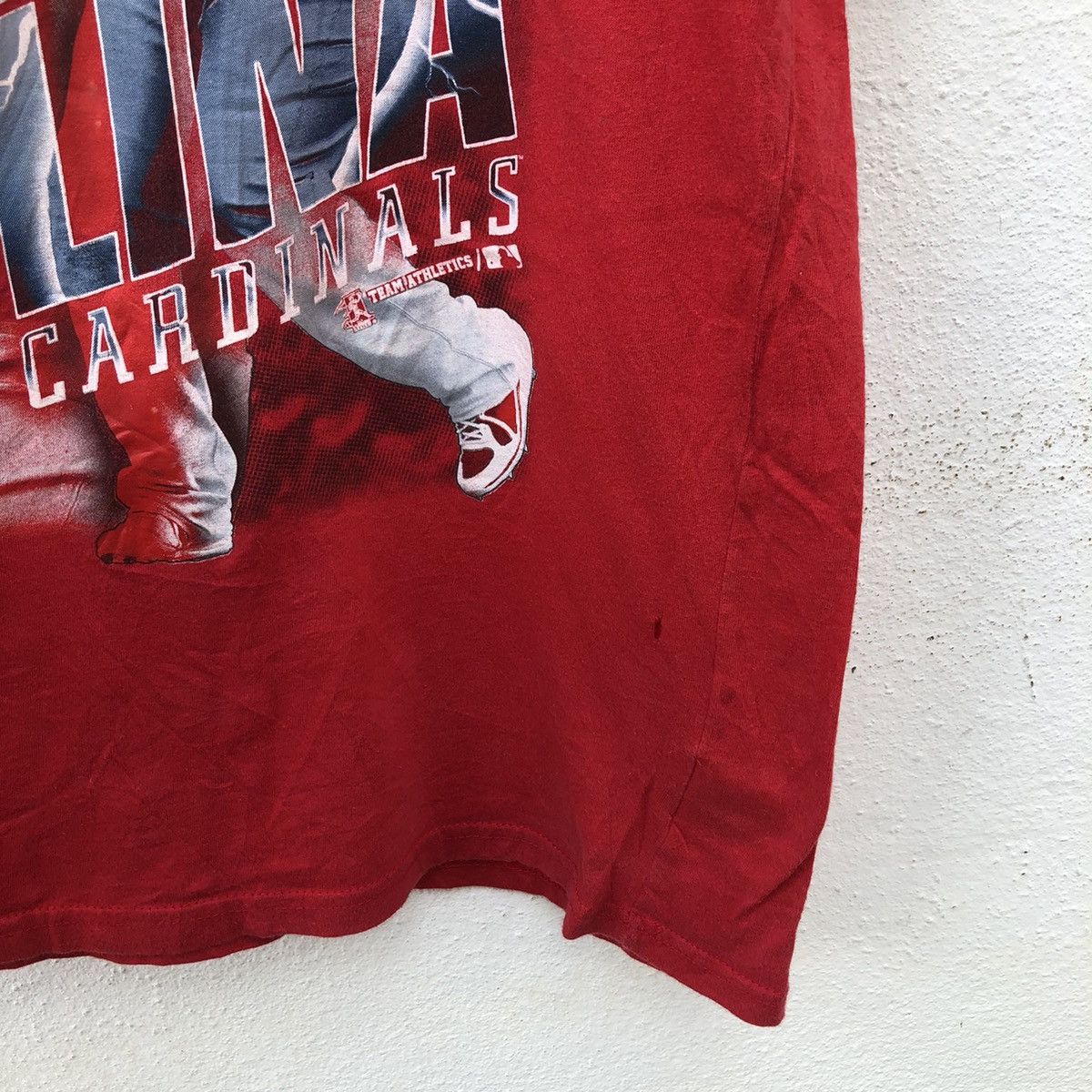 Vintage BIG LOGO YADIER MOLINA PLAYER Size US M / EU 48-50 / 2 - 6 Thumbnail