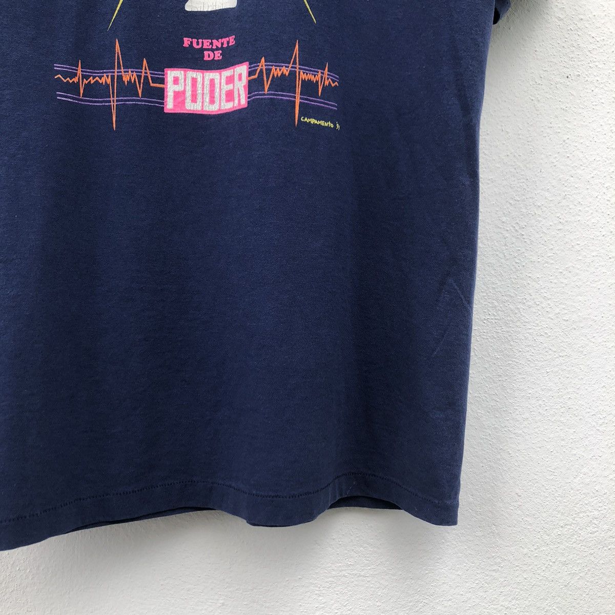 Hanes Vintage 1991 Cristo Fuente De Poder Campamento '91 Size US L / EU 52-54 / 3 - 11 Thumbnail