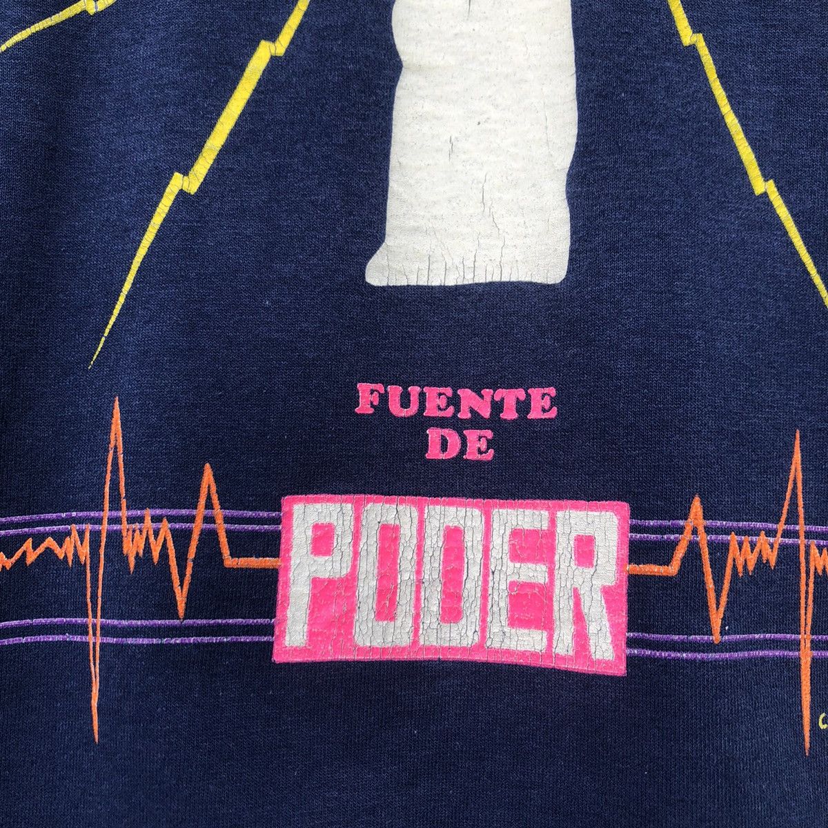 Hanes Vintage 1991 Cristo Fuente De Poder Campamento '91 Size US L / EU 52-54 / 3 - 12 Thumbnail