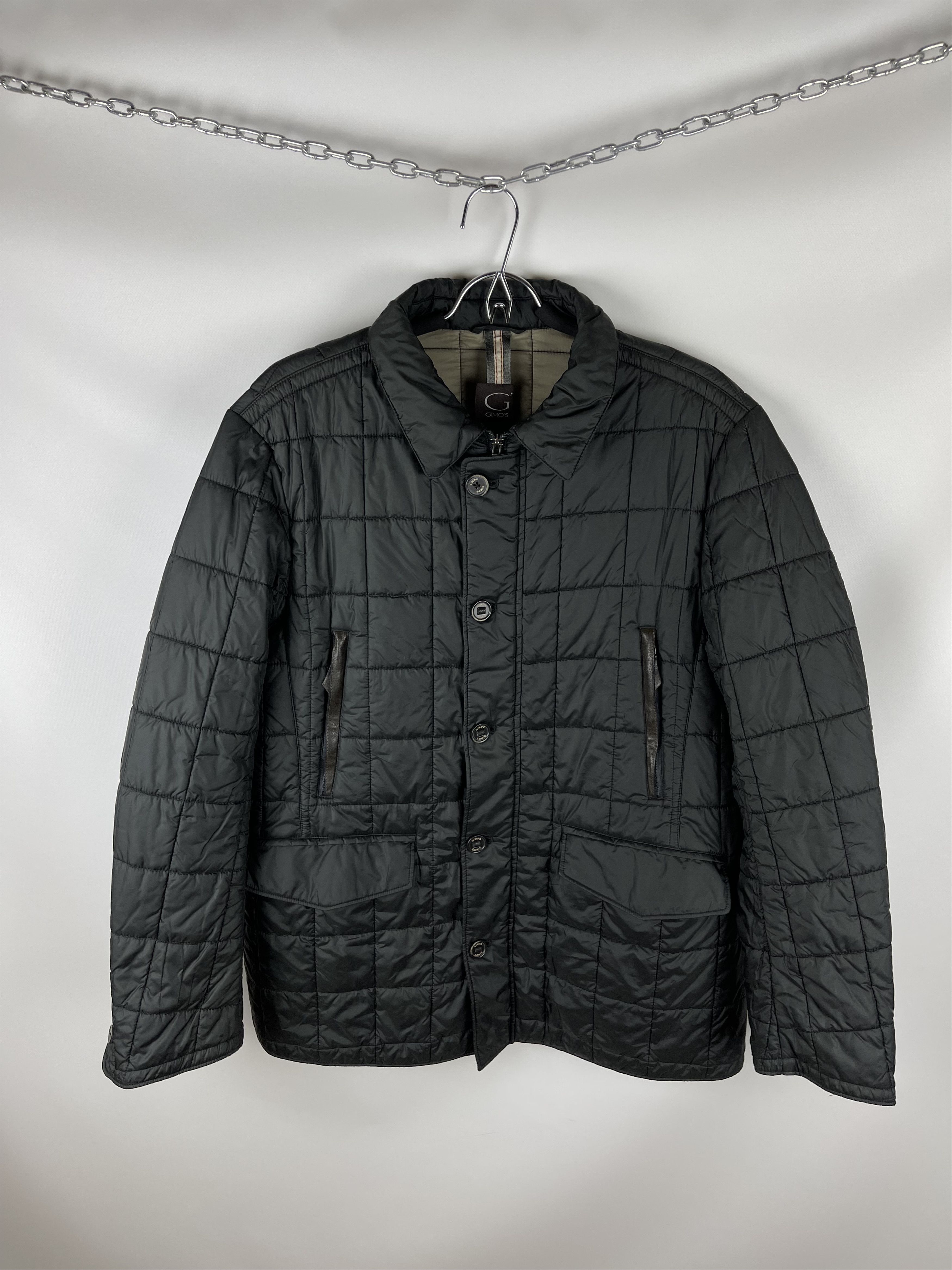 Gimo's RRP 870$! Gimo’s luxury quilted jacket parkas zipper button Size US L / EU 52-54 / 3 - 5 Thumbnail