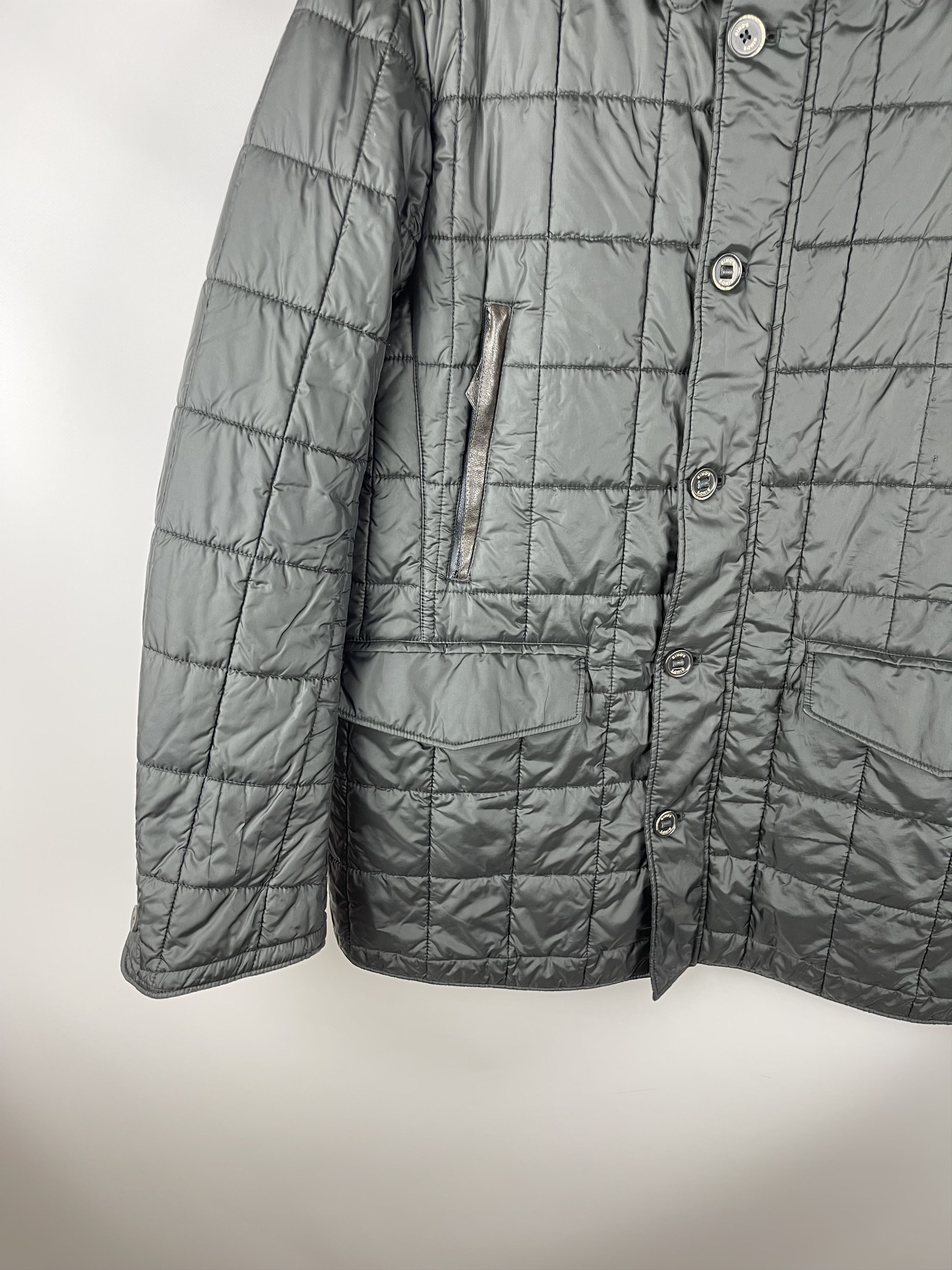Gimo's RRP 870$! Gimo’s luxury quilted jacket parkas zipper button Size US L / EU 52-54 / 3 - 3 Thumbnail