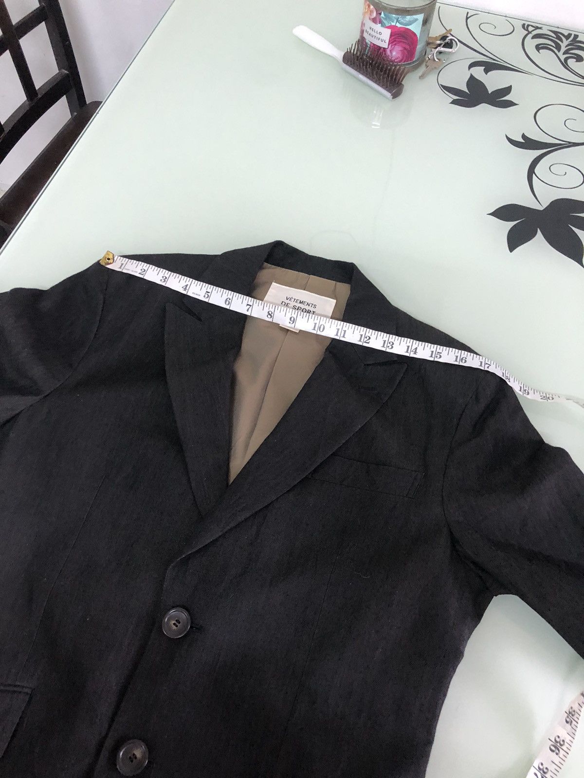Japanese Brand Vintage Vetements De Sport Wim Neels Single Breasted Blazers Size US M / EU 48-50 / 2 - 20 Thumbnail