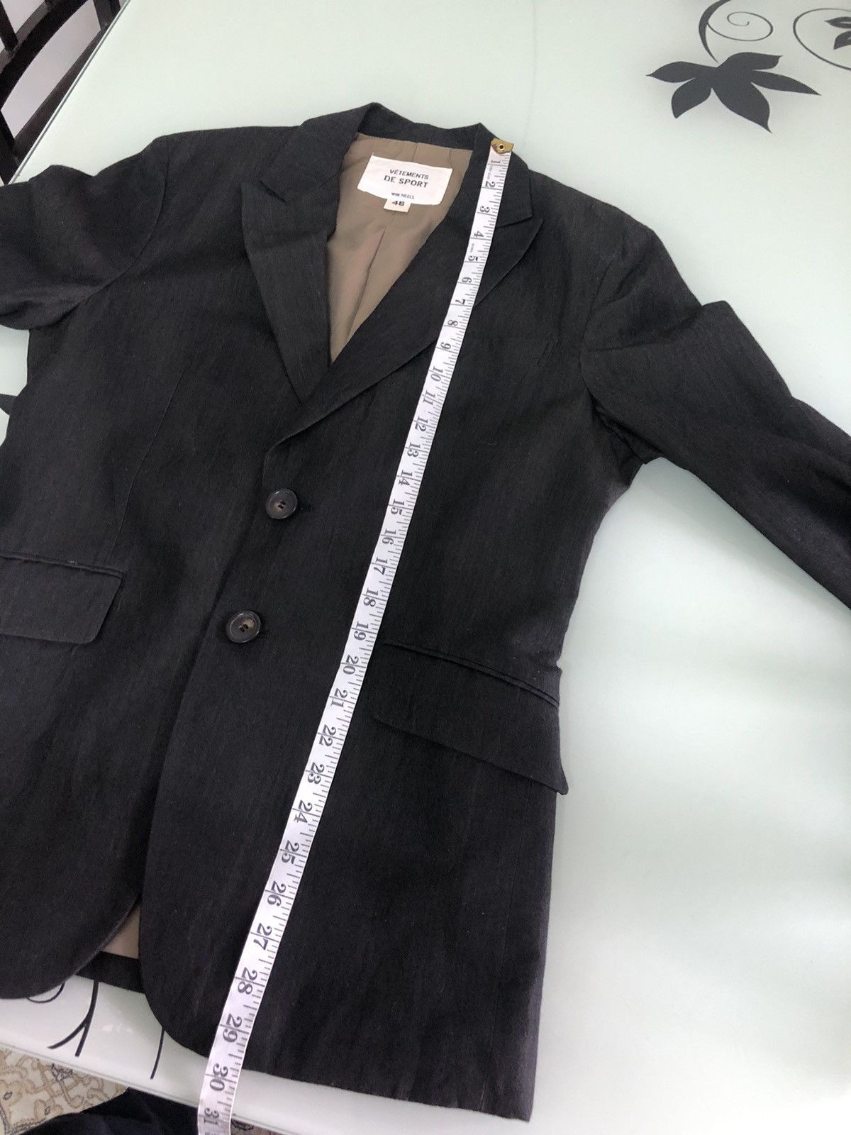 Japanese Brand Vintage Vetements De Sport Wim Neels Single Breasted Blazers Size US M / EU 48-50 / 2 - 21 Thumbnail