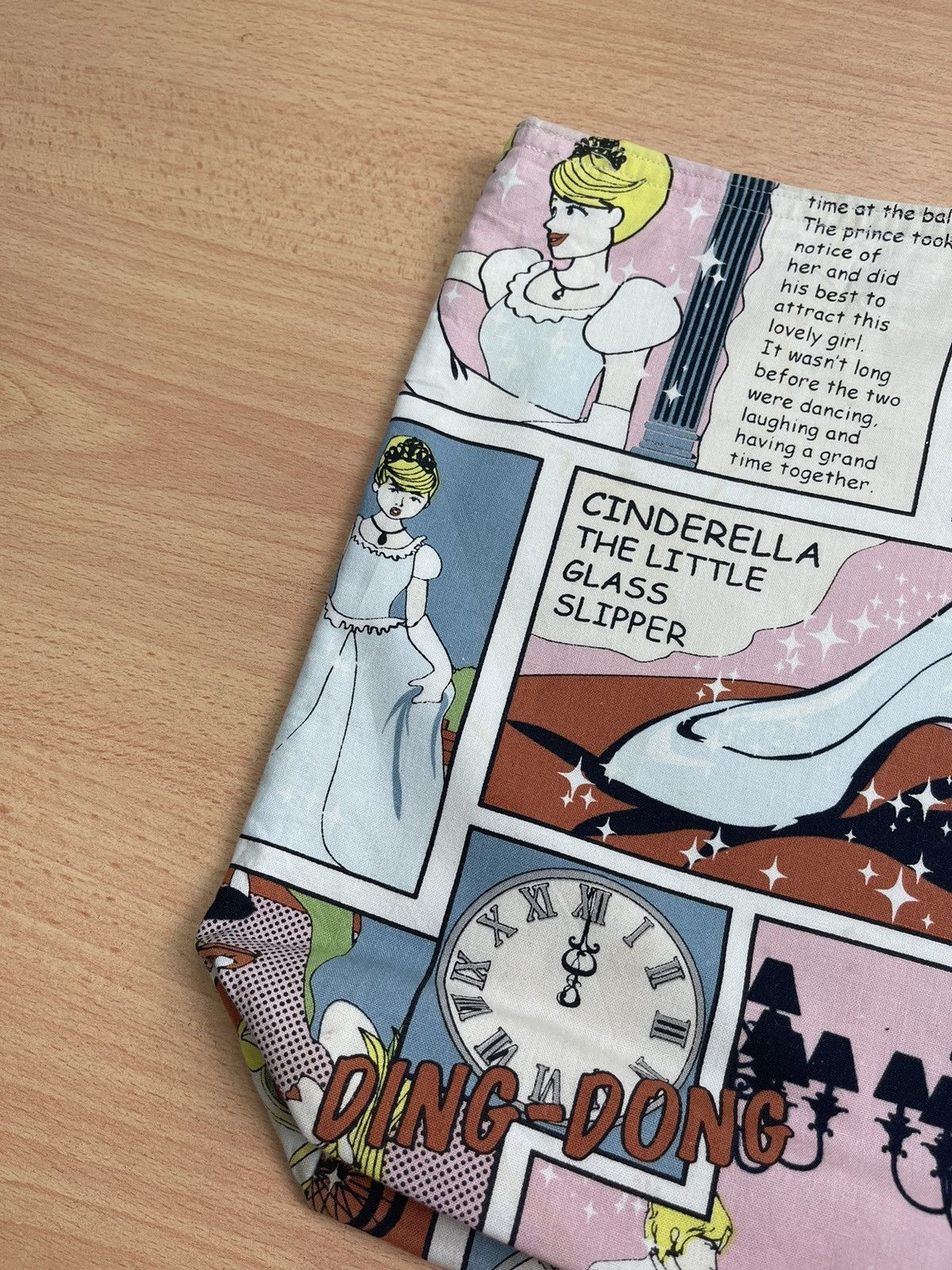 Cartoon Network × Vintage Cinderella Full Print Tote Bag Size ONE SIZE - 3 Thumbnail