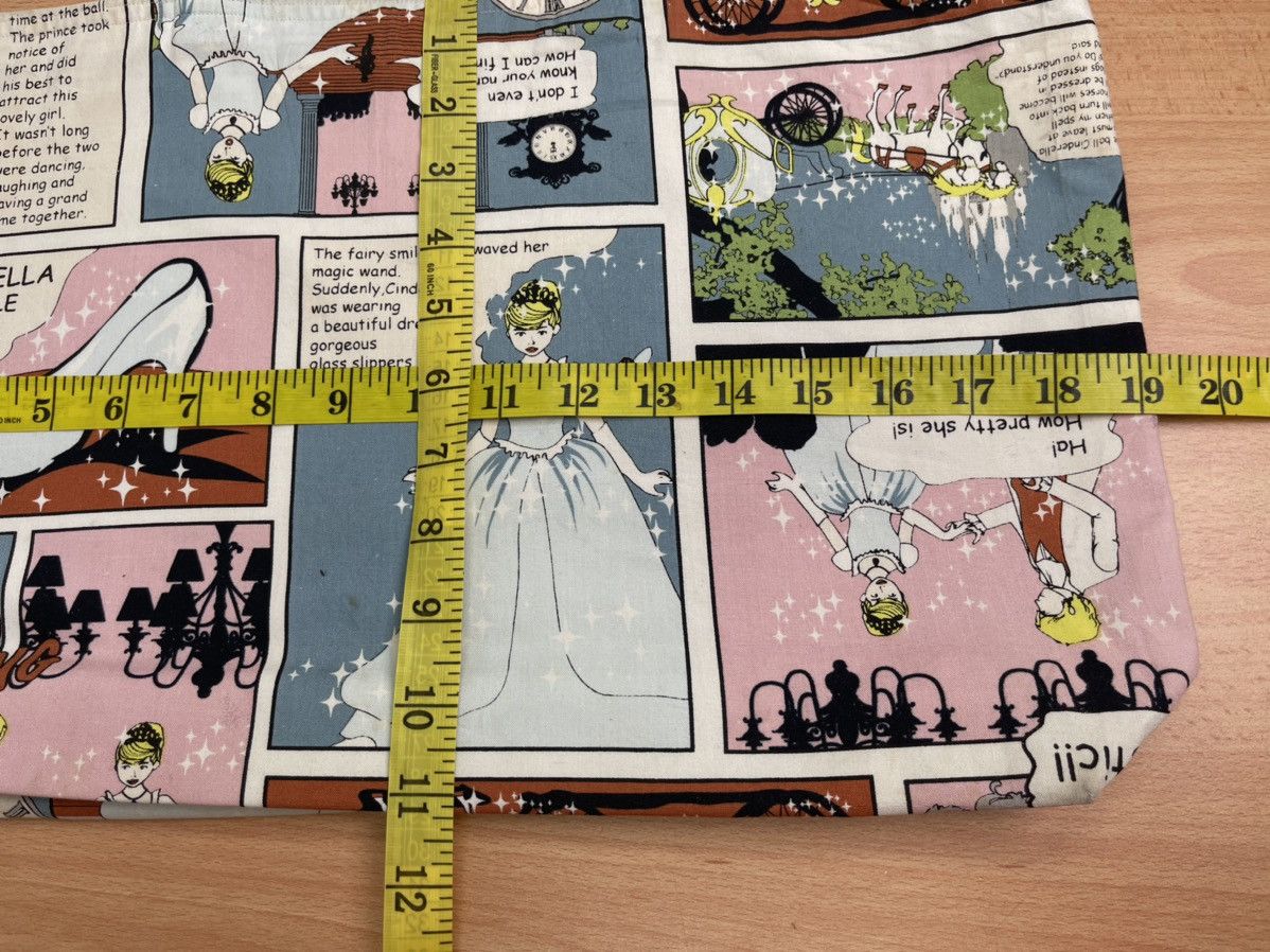 Cartoon Network × Vintage Cinderella Full Print Tote Bag Size ONE SIZE - 13 Thumbnail