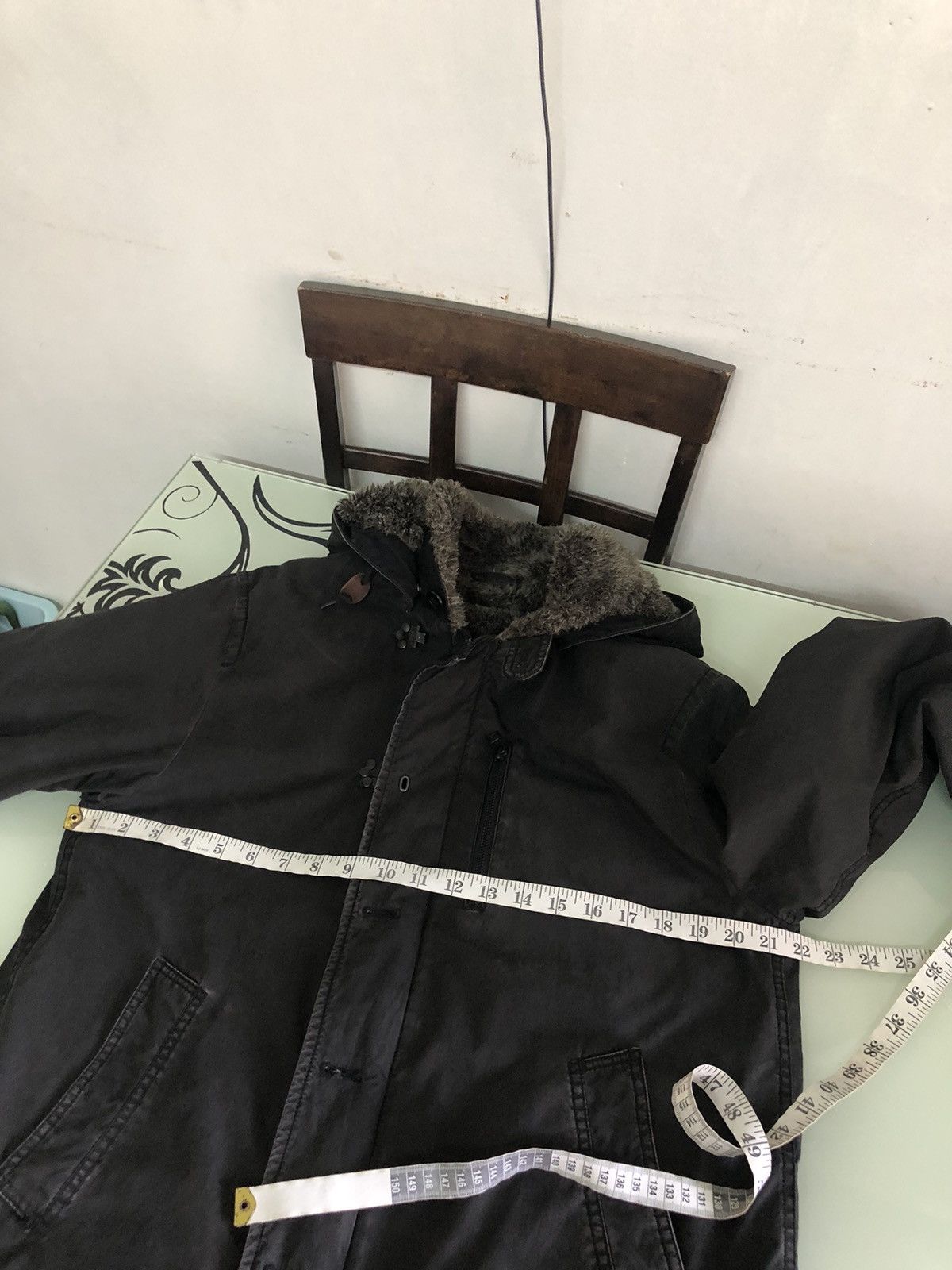 Johnbull Vtg John Bull Faded Color Military Faux Fur Winter Jacket Size US L / EU 52-54 / 3 - 20 Thumbnail
