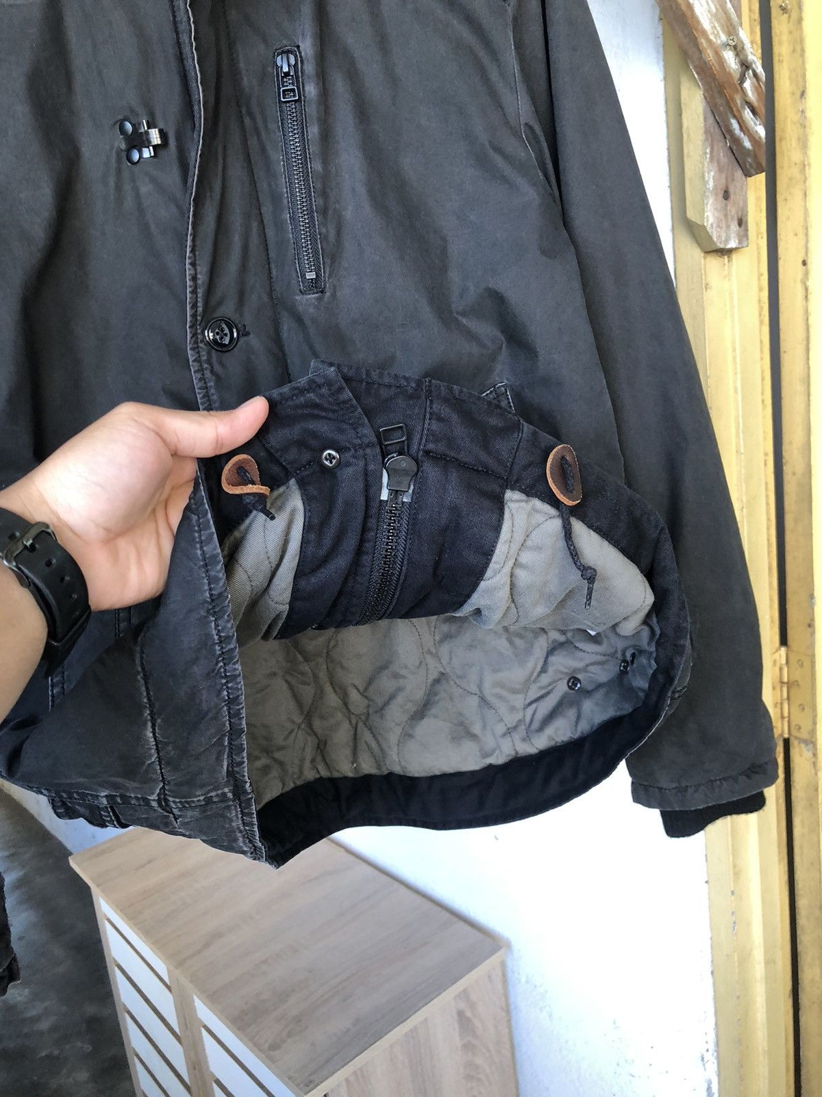 Johnbull Vtg John Bull Faded Color Military Faux Fur Winter Jacket Size US L / EU 52-54 / 3 - 11 Thumbnail