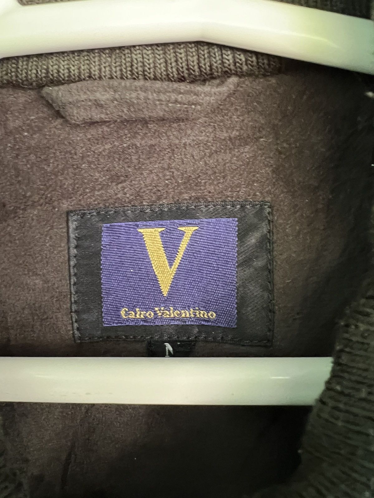 Valentino × Vintage Vintage Carlo Velentino Bomber Jacket Size US L / EU 52-54 / 3 - 6 Thumbnail