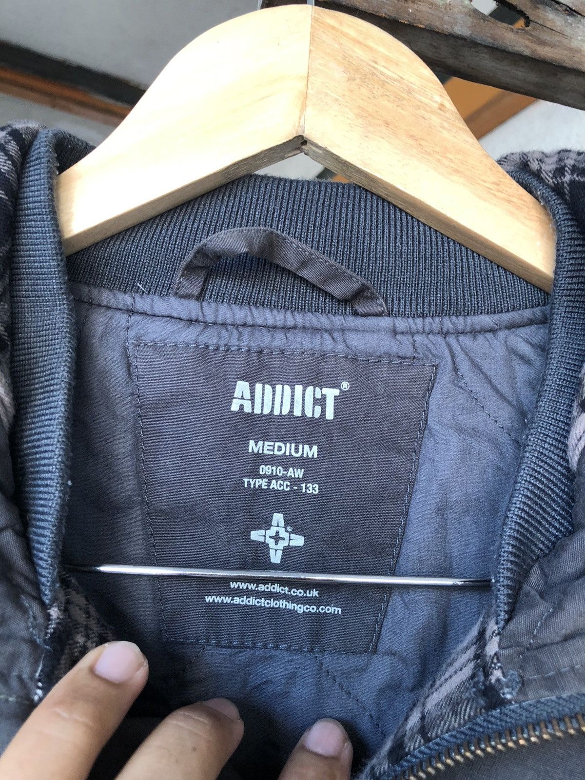 ADDICT Vtg Addict Distressed Military Parachute Style Jacket Size US M / EU 48-50 / 2 - 6 Thumbnail