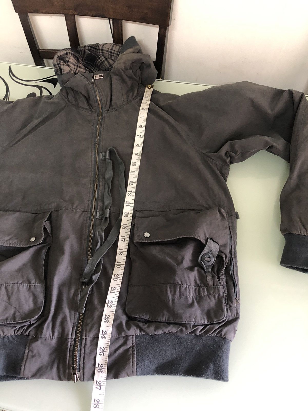 ADDICT Vtg Addict Distressed Military Parachute Style Jacket Size US M / EU 48-50 / 2 - 25 Thumbnail