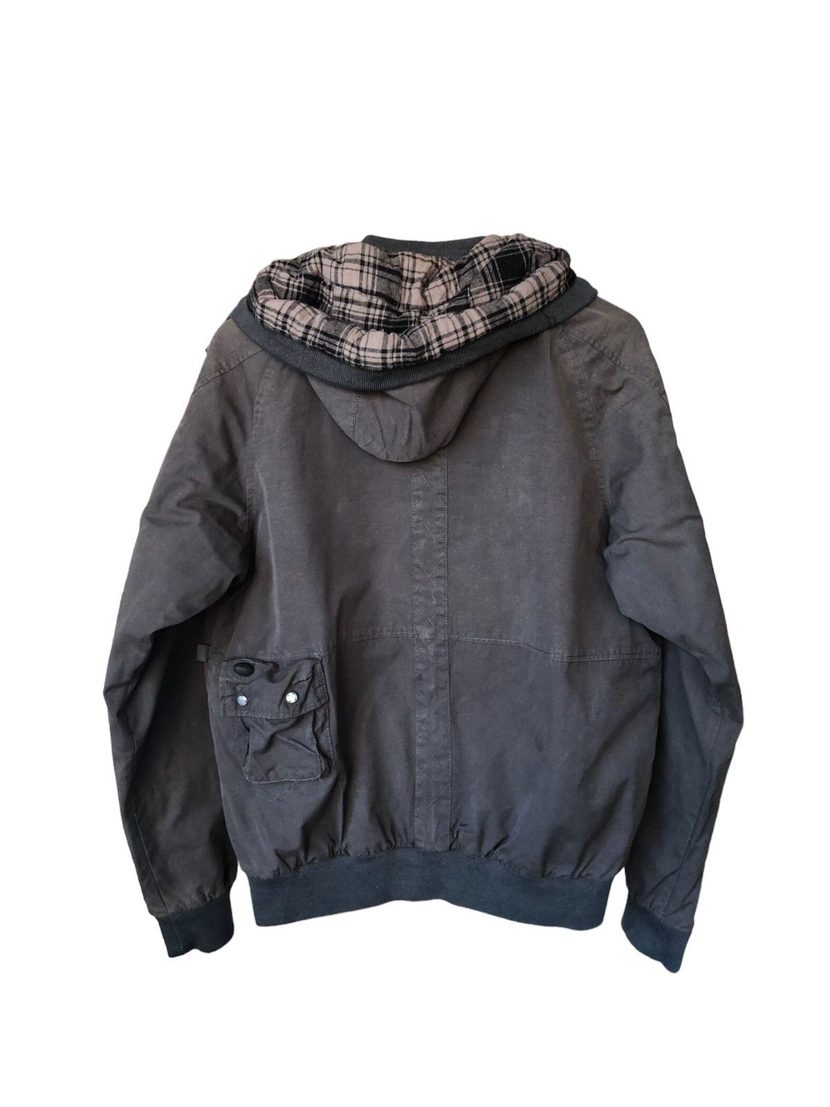 ADDICT Vtg Addict Distressed Military Parachute Style Jacket Size US M / EU 48-50 / 2 - 2 Thumbnail