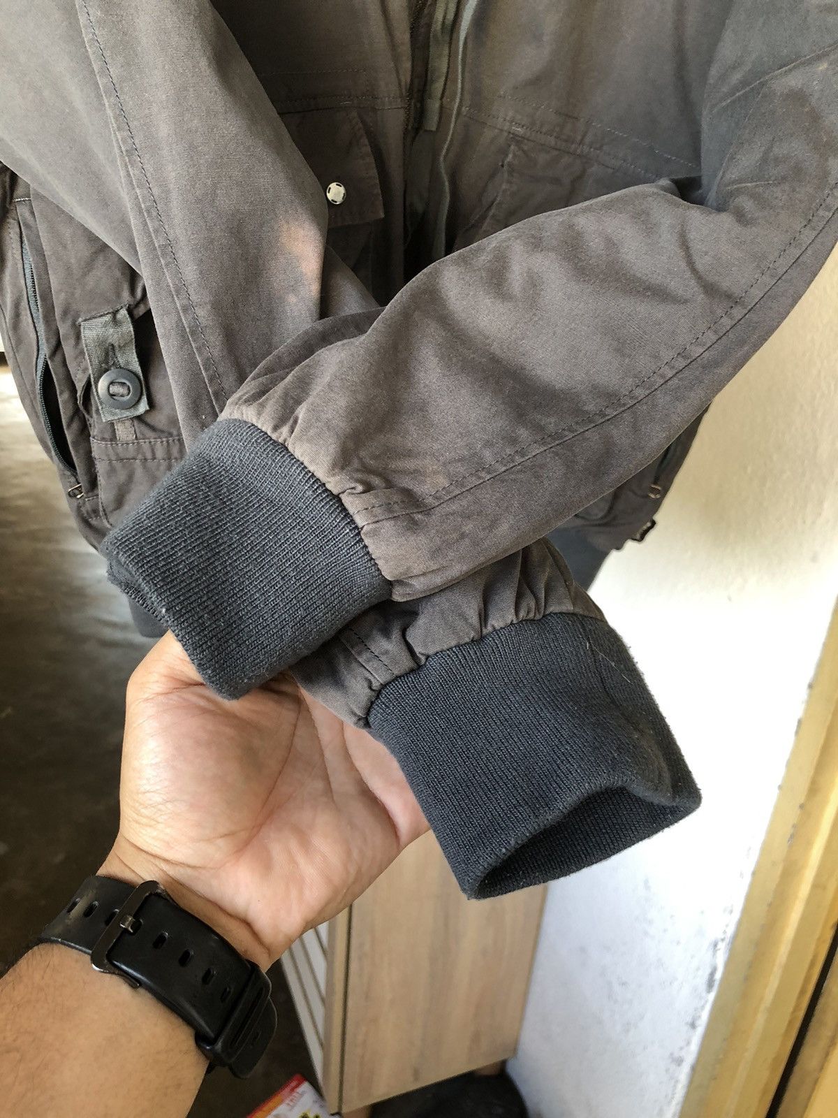 ADDICT Vtg Addict Distressed Military Parachute Style Jacket Size US M / EU 48-50 / 2 - 18 Thumbnail