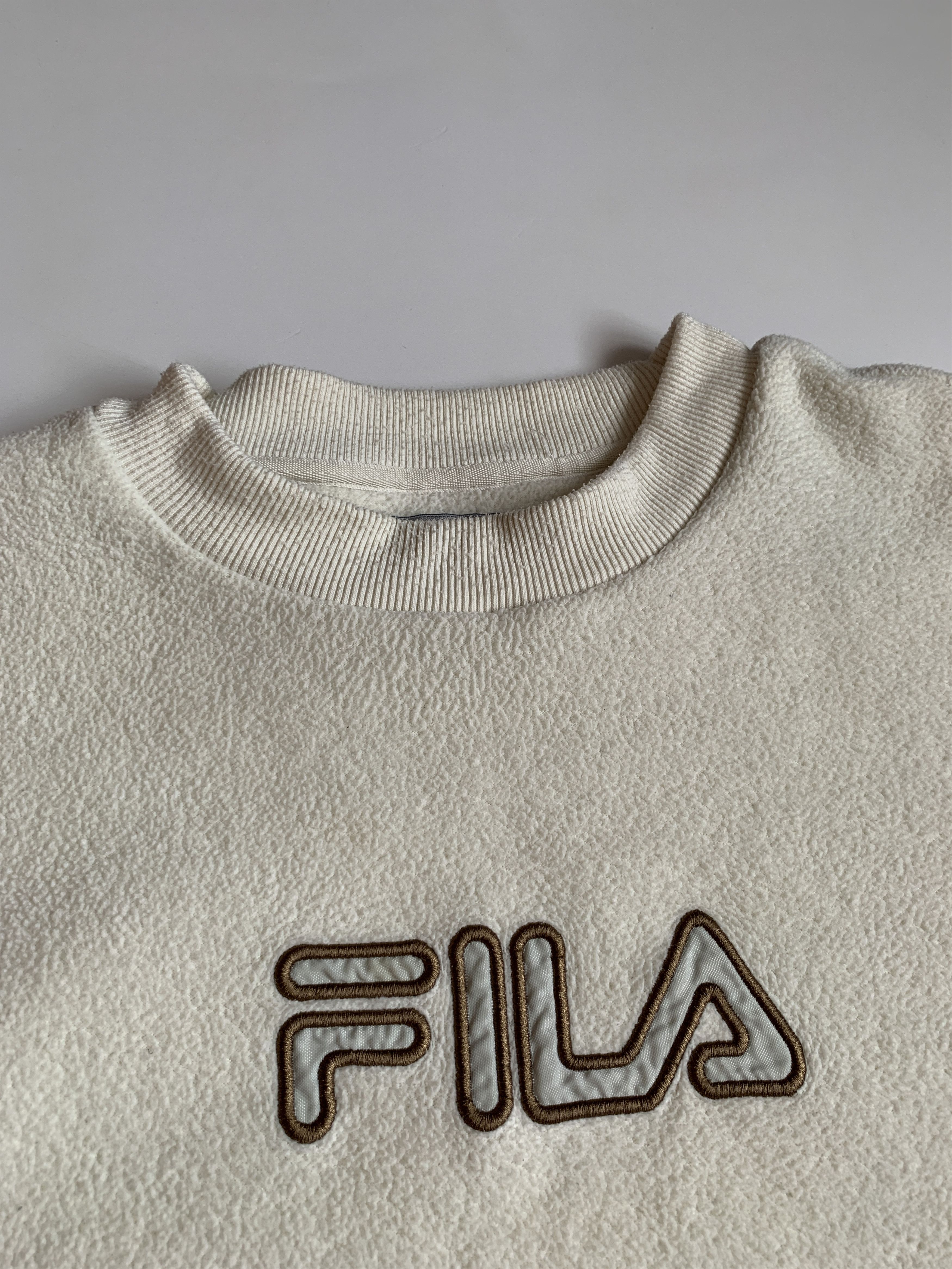 Fila × Vintage Fila Vintage Big Logo Fleece Men's Sweatshirt Size US XXL / EU 58 / 5 - 3 Thumbnail