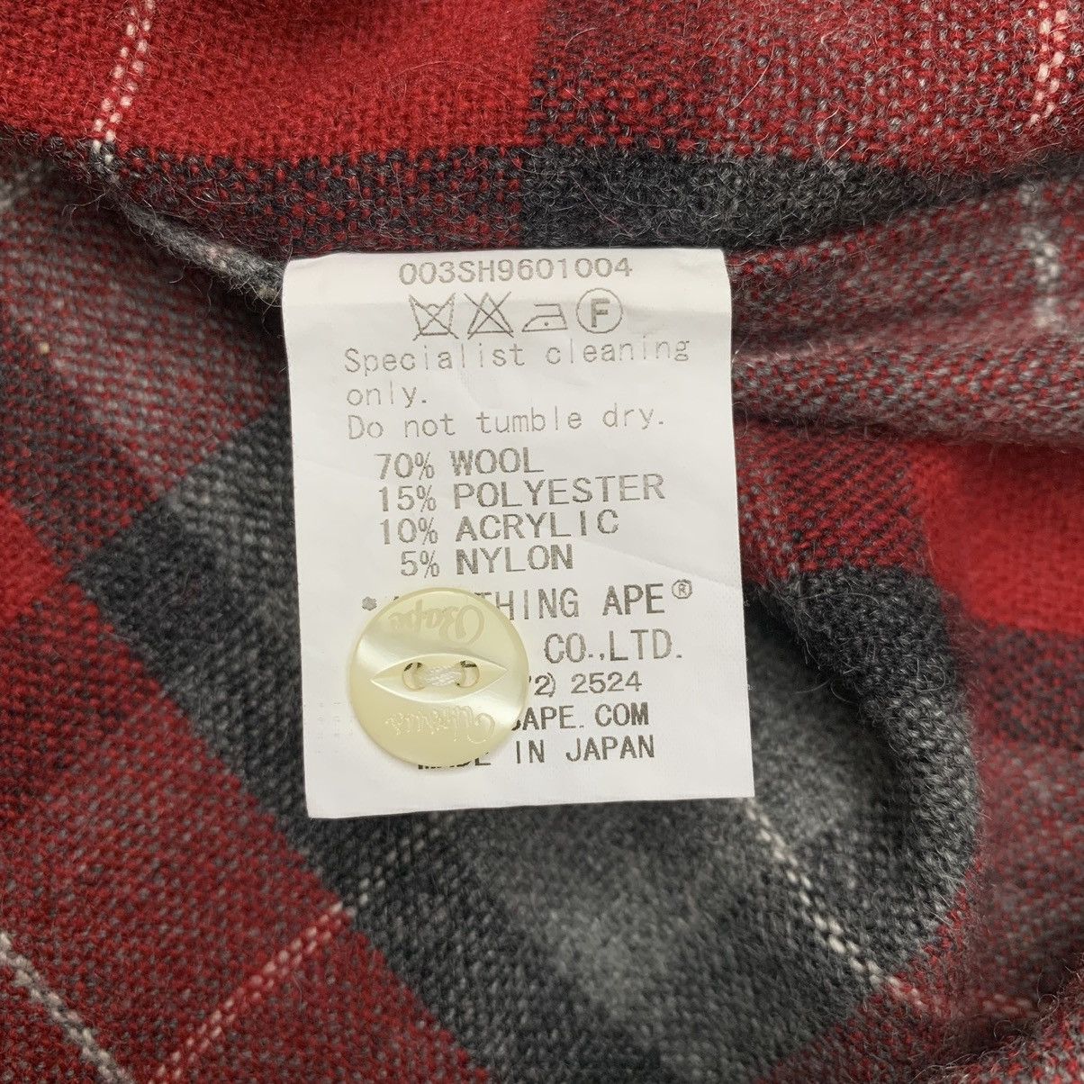 Bape Ursus Bape Flannel Shirt Size US M / EU 48-50 / 2 - 7 Thumbnail