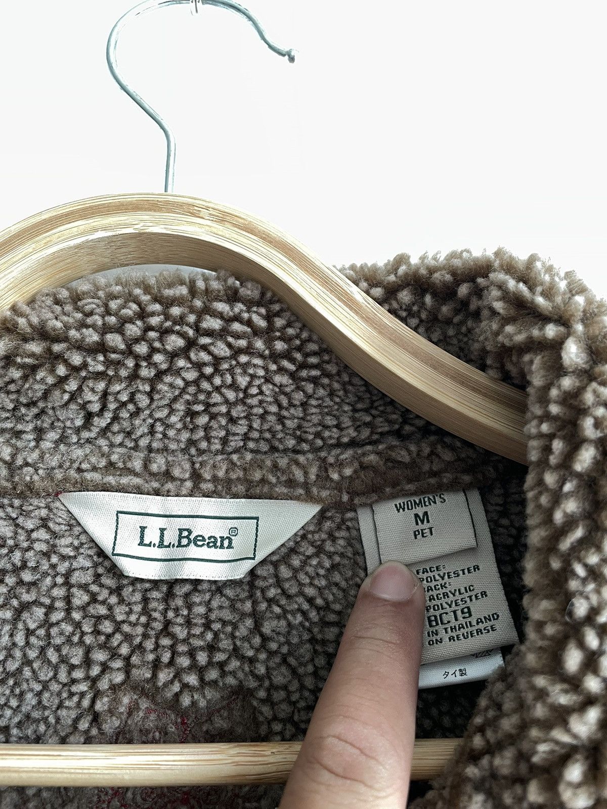 L.L. Bean LL BEAN SHEARLING JACKET Size M / US 6-8 / IT 42-44 - 8 Thumbnail