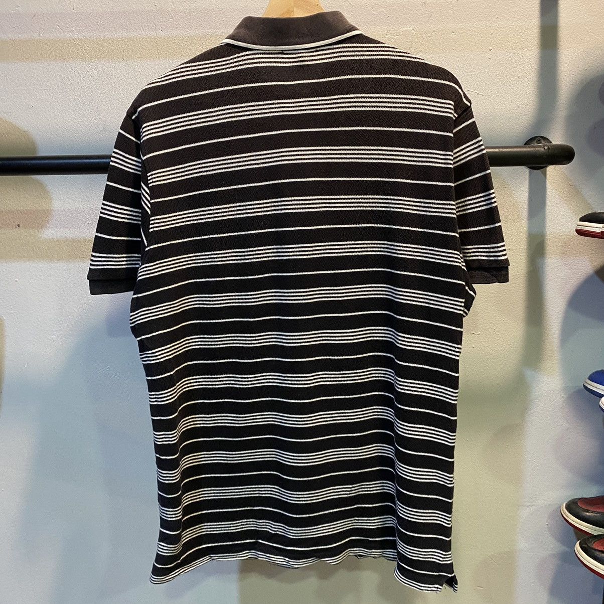 Burberry × Burberry Prorsum Burberry London Basic Logo Embroidered Ringer Polos Size US XL / EU 56 / 4 - 2 Thumbnail