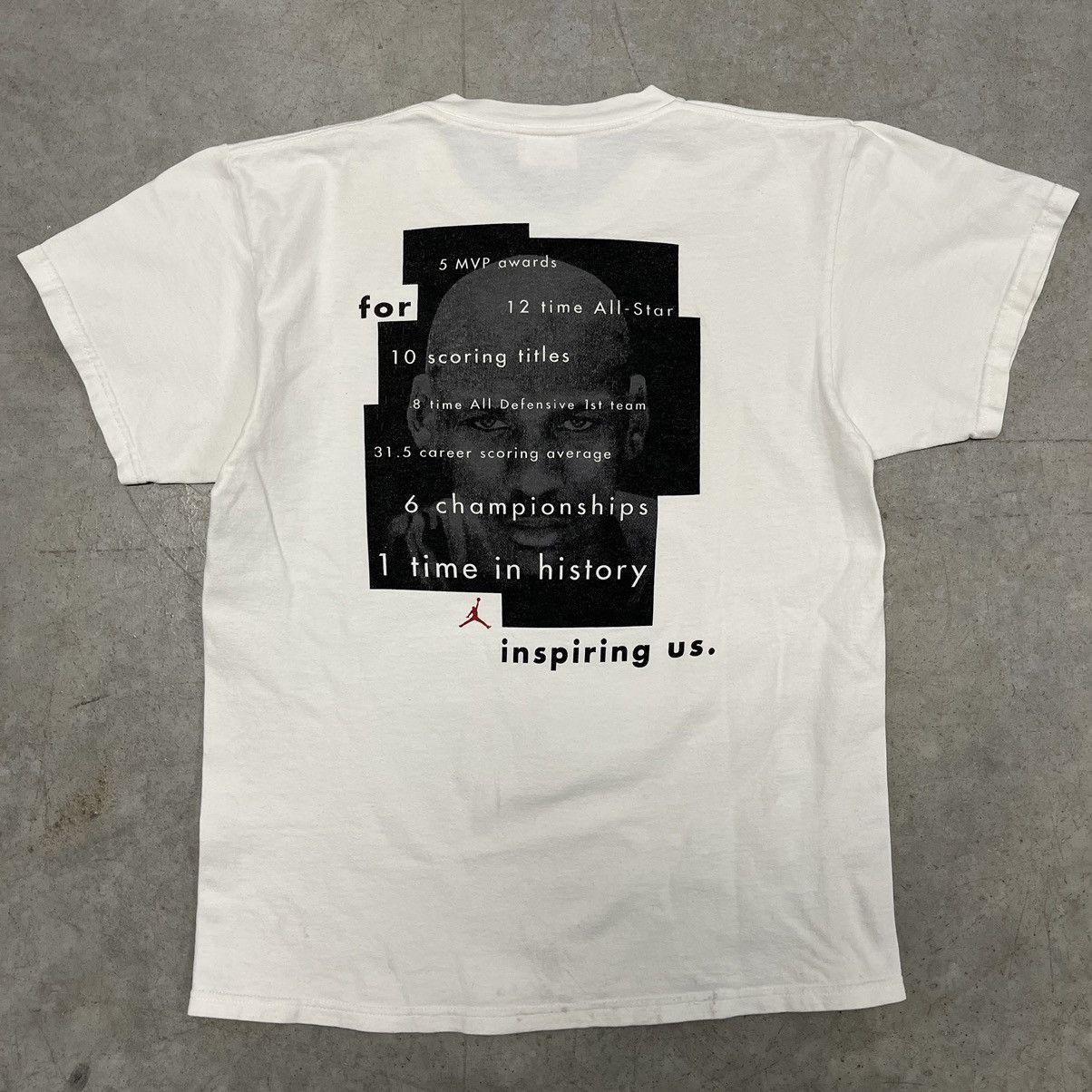 Nike × Vintage Vintage Nike Shirt Thanks Mike Size US S / EU 44-46 / 1 - 1 Thumbnail