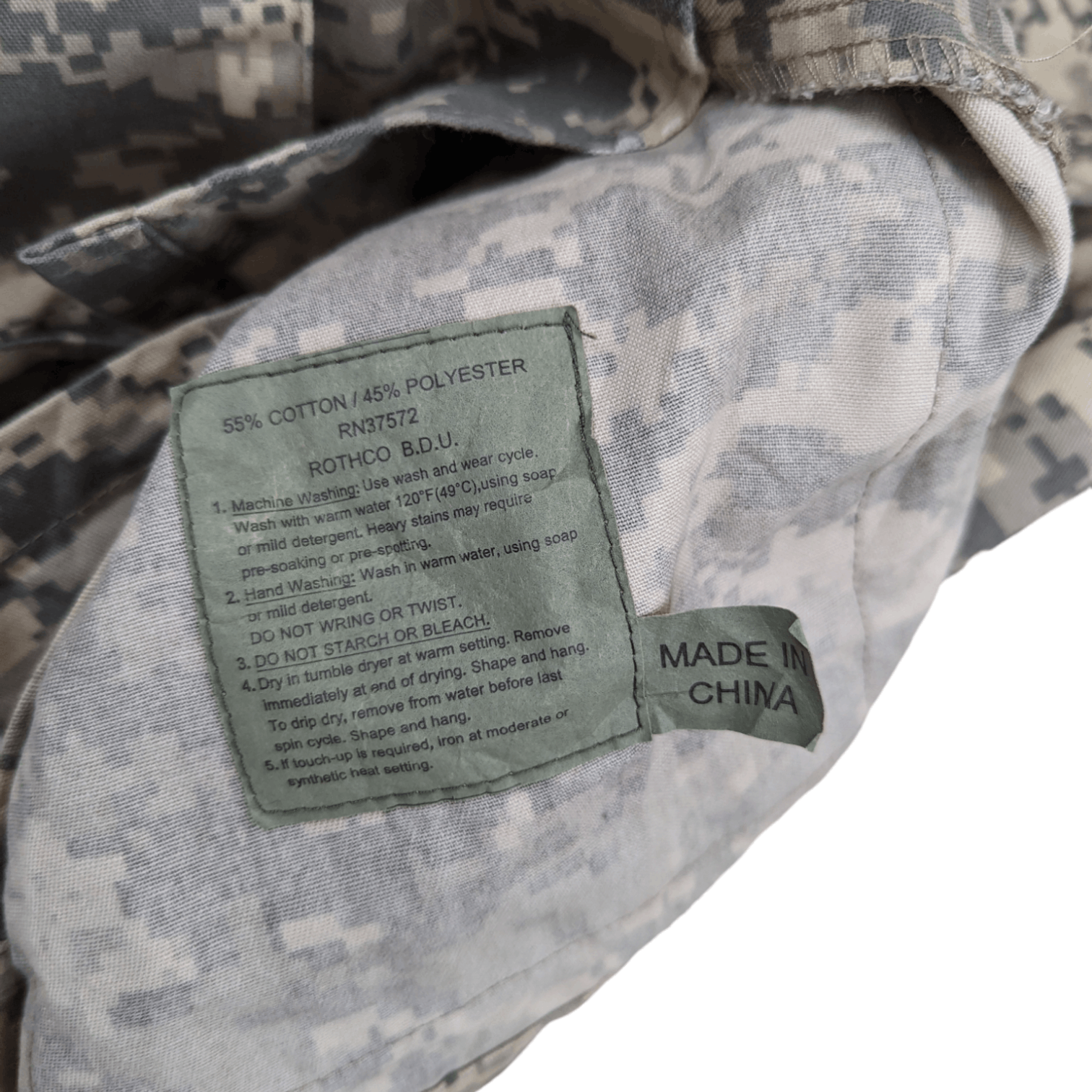 Rothco US Army Military Tactical Camouflage Jacket Size US M / EU 48-50 / 2 - 10 Thumbnail