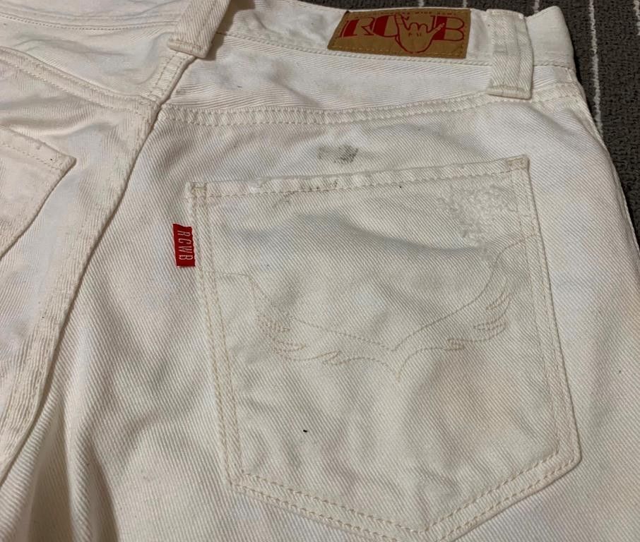 Japanese Brand RCWB Rock Musical White Jeans Streetwears Size US 28 / EU 44 - 4 Thumbnail