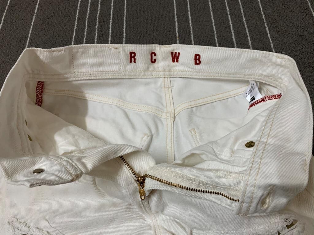 Japanese Brand RCWB Rock Musical White Jeans Streetwears Size US 28 / EU 44 - 9 Thumbnail