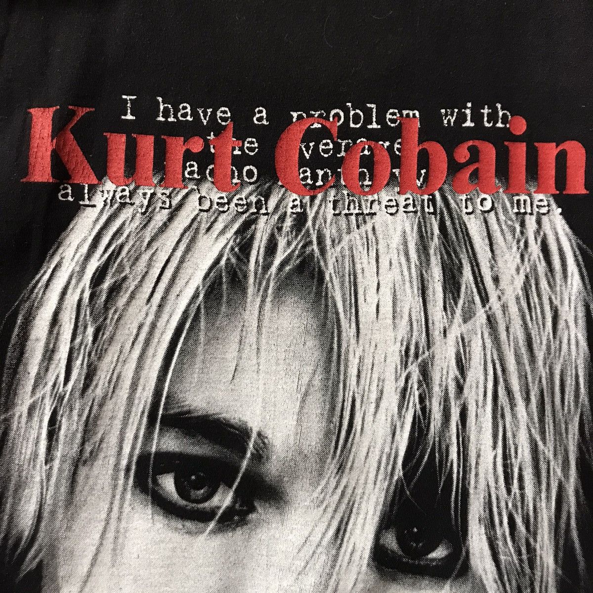 Nirvana × Vintage 1990s Kurt Cobain Nirvana t shirt heavy metal size S Size US S / EU 44-46 / 1 - 5 Thumbnail