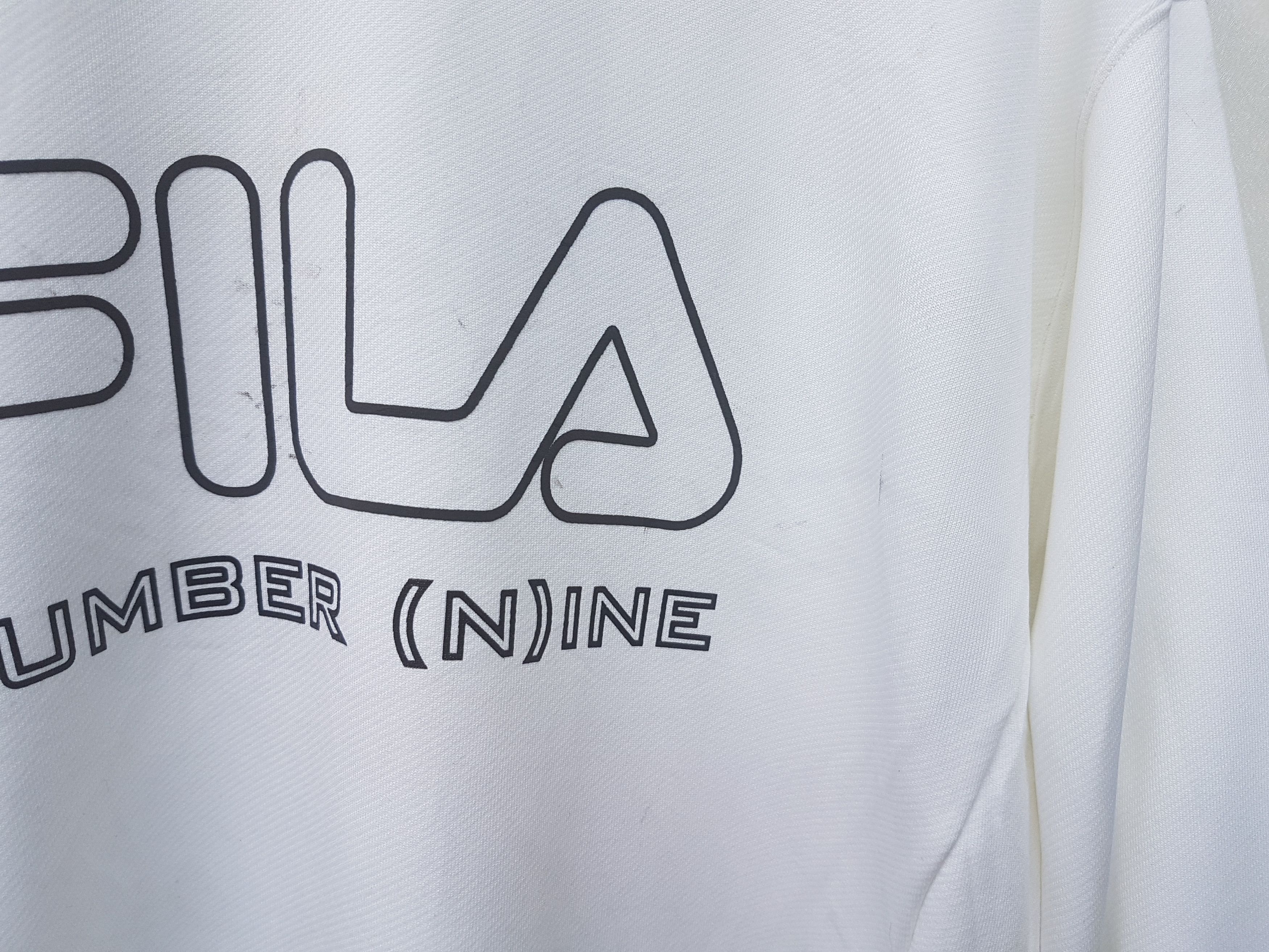 Number (N)ine Numbernine X Fila X Studious Oversize Sweatshirt Size US M / EU 48-50 / 2 - 3 Thumbnail