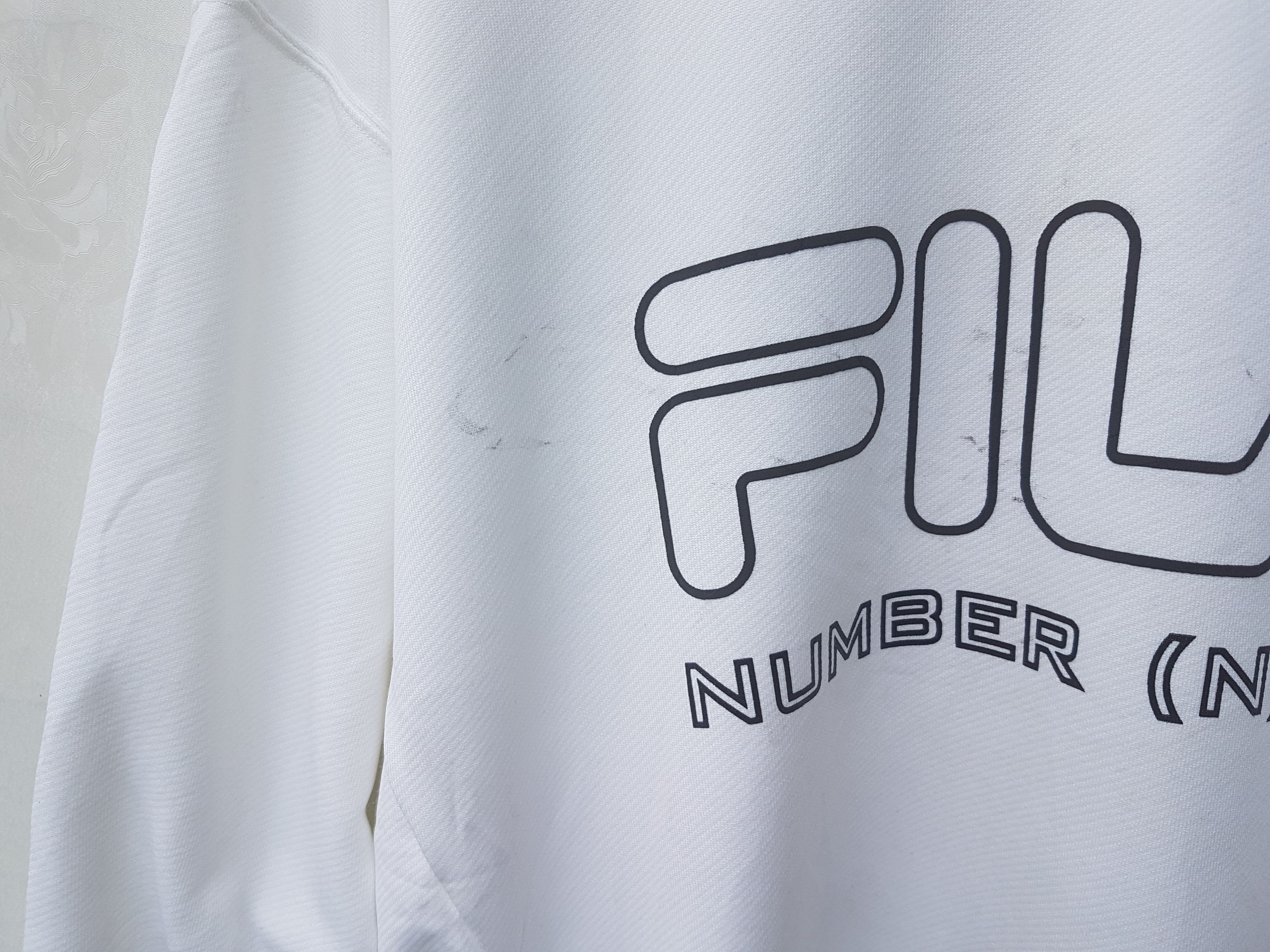 Number (N)ine Numbernine X Fila X Studious Oversize Sweatshirt Size US M / EU 48-50 / 2 - 2 Thumbnail