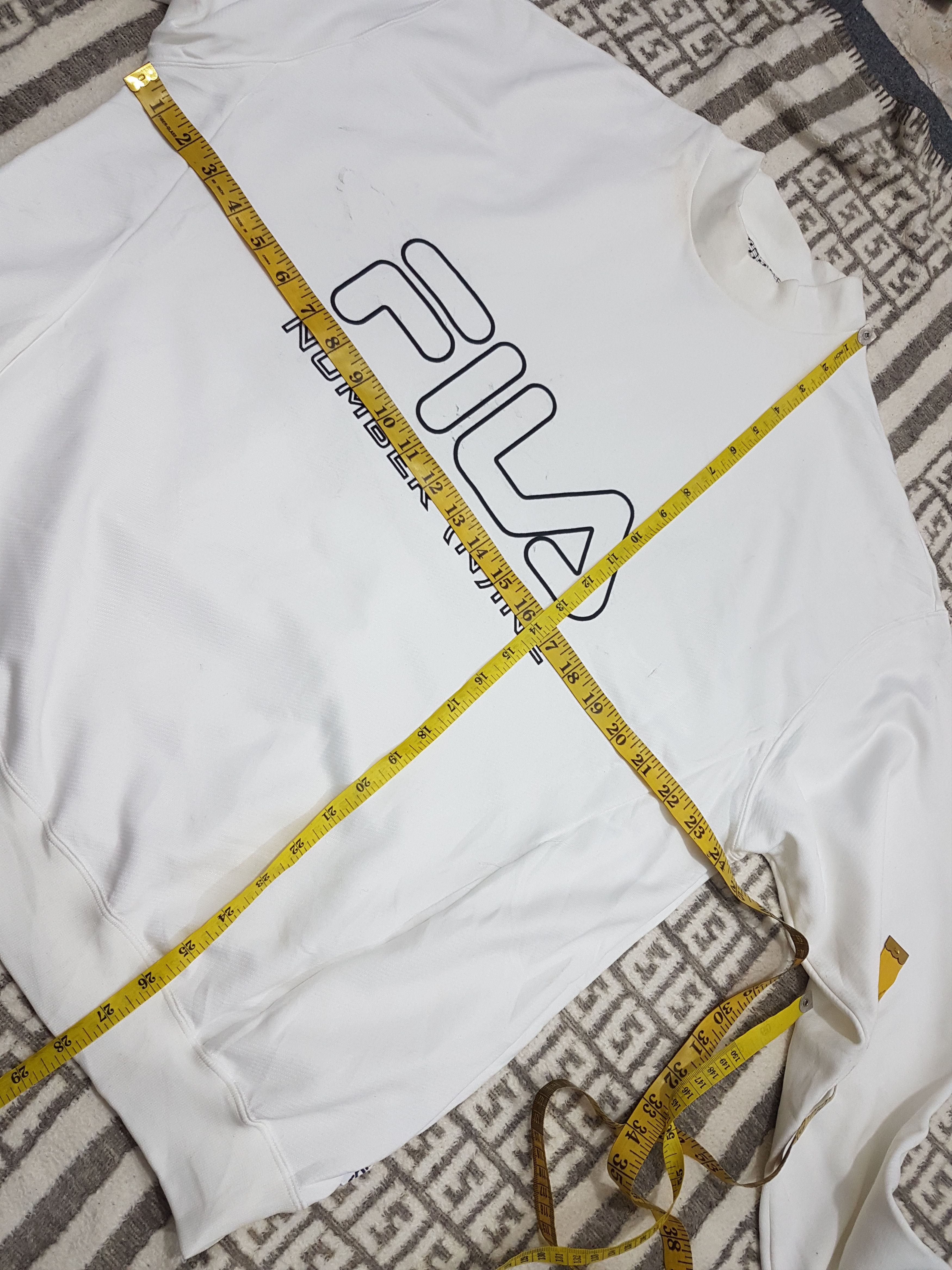 Number (N)ine Numbernine X Fila X Studious Oversize Sweatshirt Size US M / EU 48-50 / 2 - 15 Thumbnail