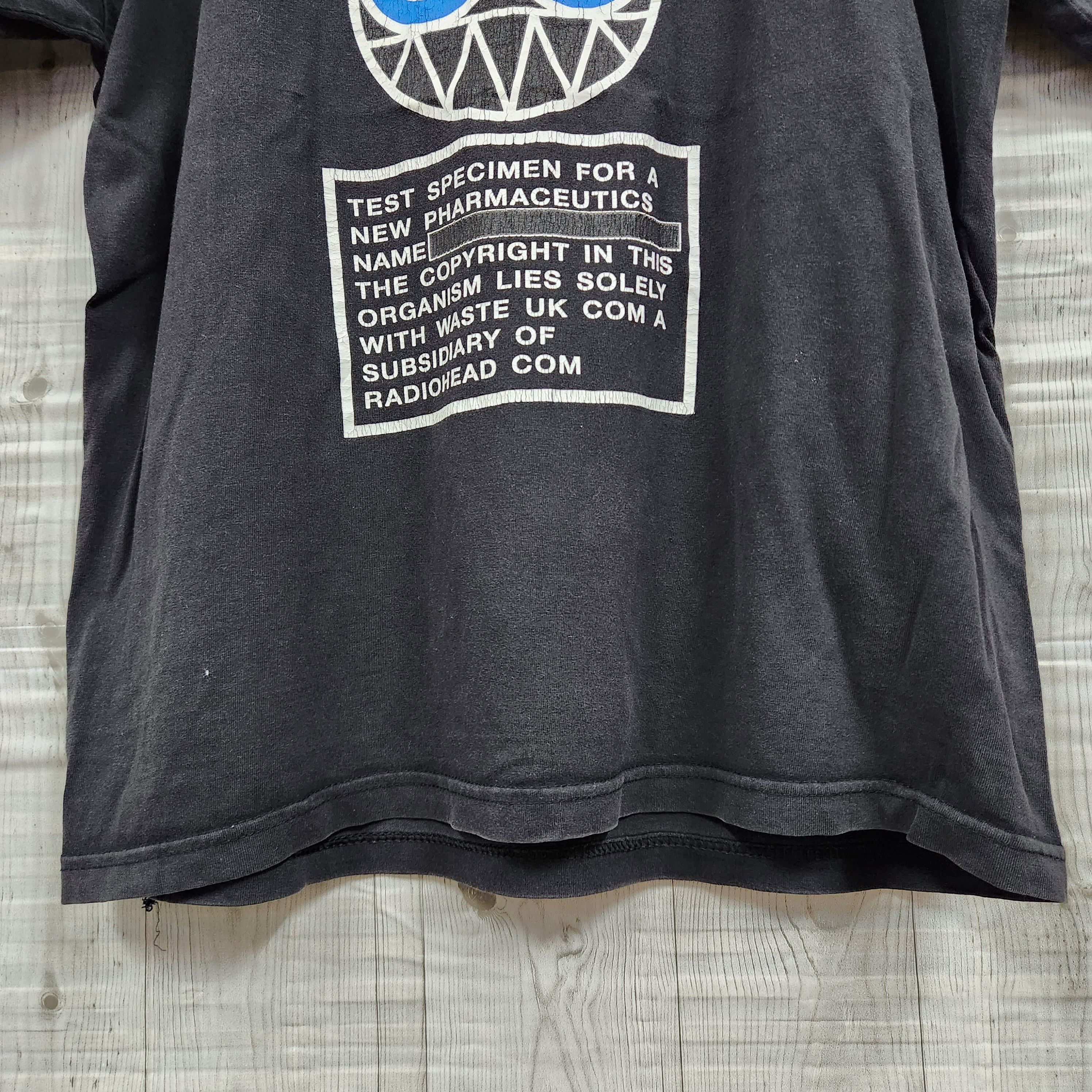 Band Tees Radiohead Sex Work Death Rock Band TShirt Size US M / EU 48-50 / 2 - 6 Thumbnail