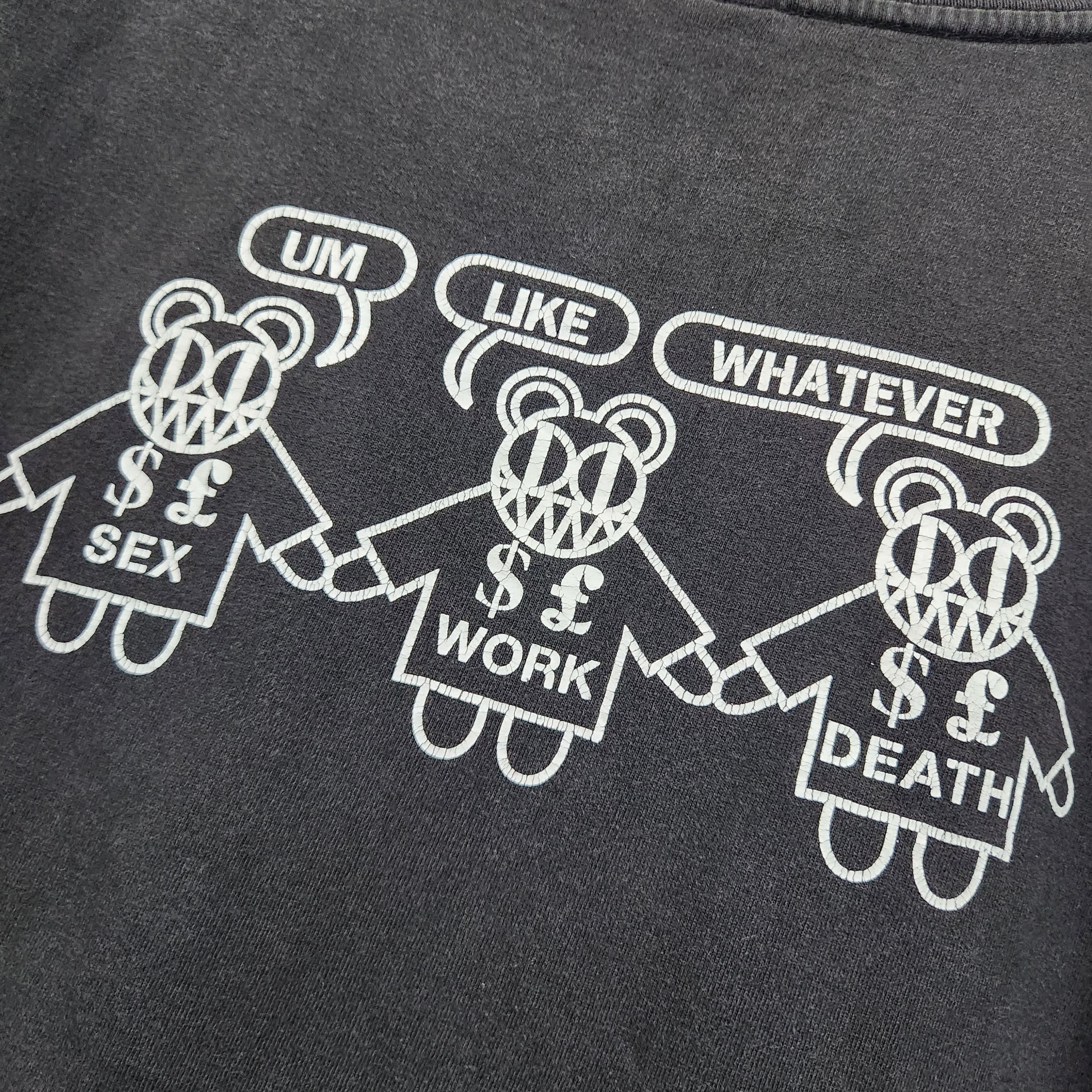 Band Tees Radiohead Sex Work Death Rock Band TShirt Size US M / EU 48-50 / 2 - 14 Thumbnail