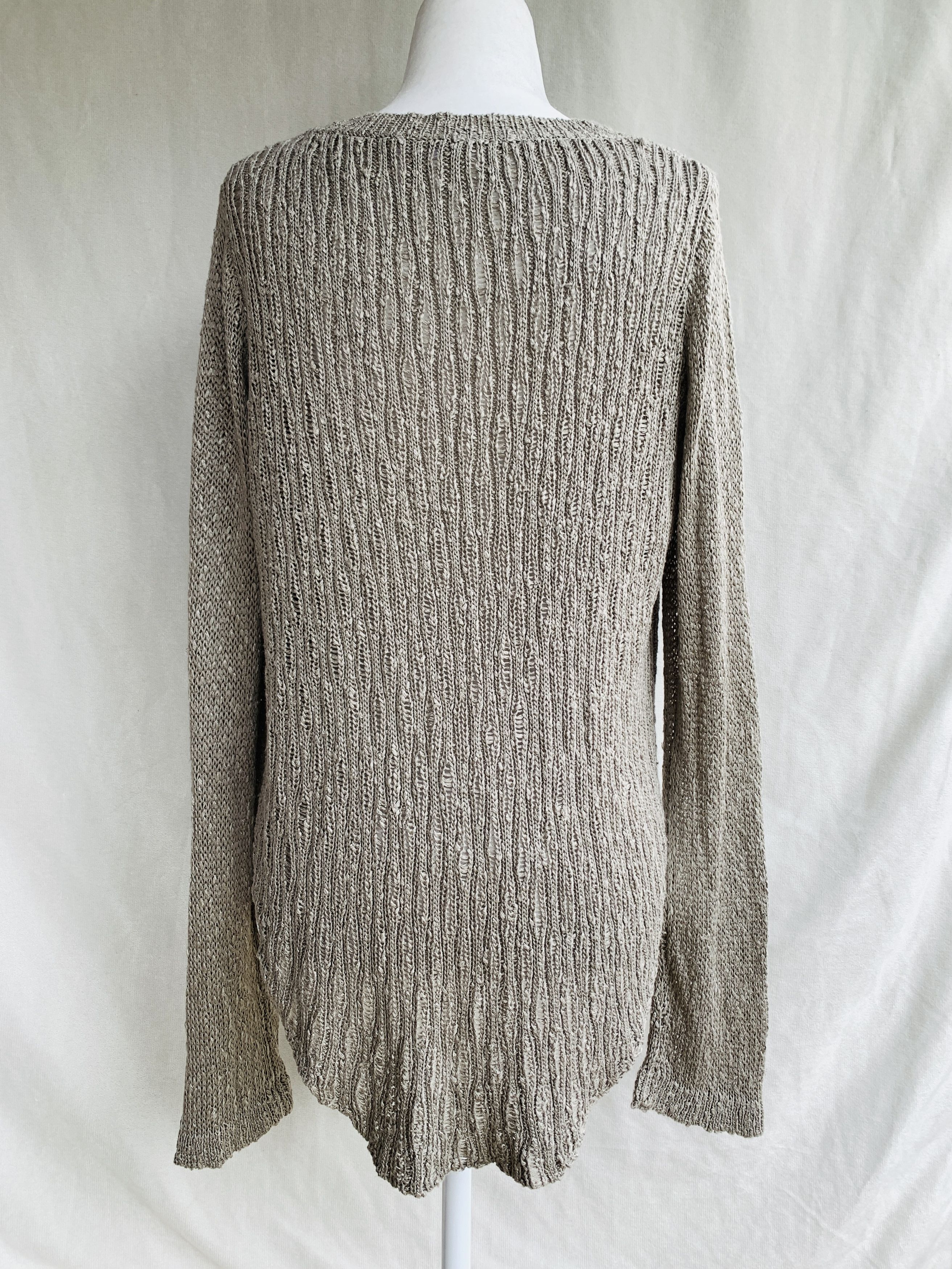 Helmut Lang NWOT cut up angora floats string silk high low shirt Size S / US 4 / IT 40 - 9 Thumbnail