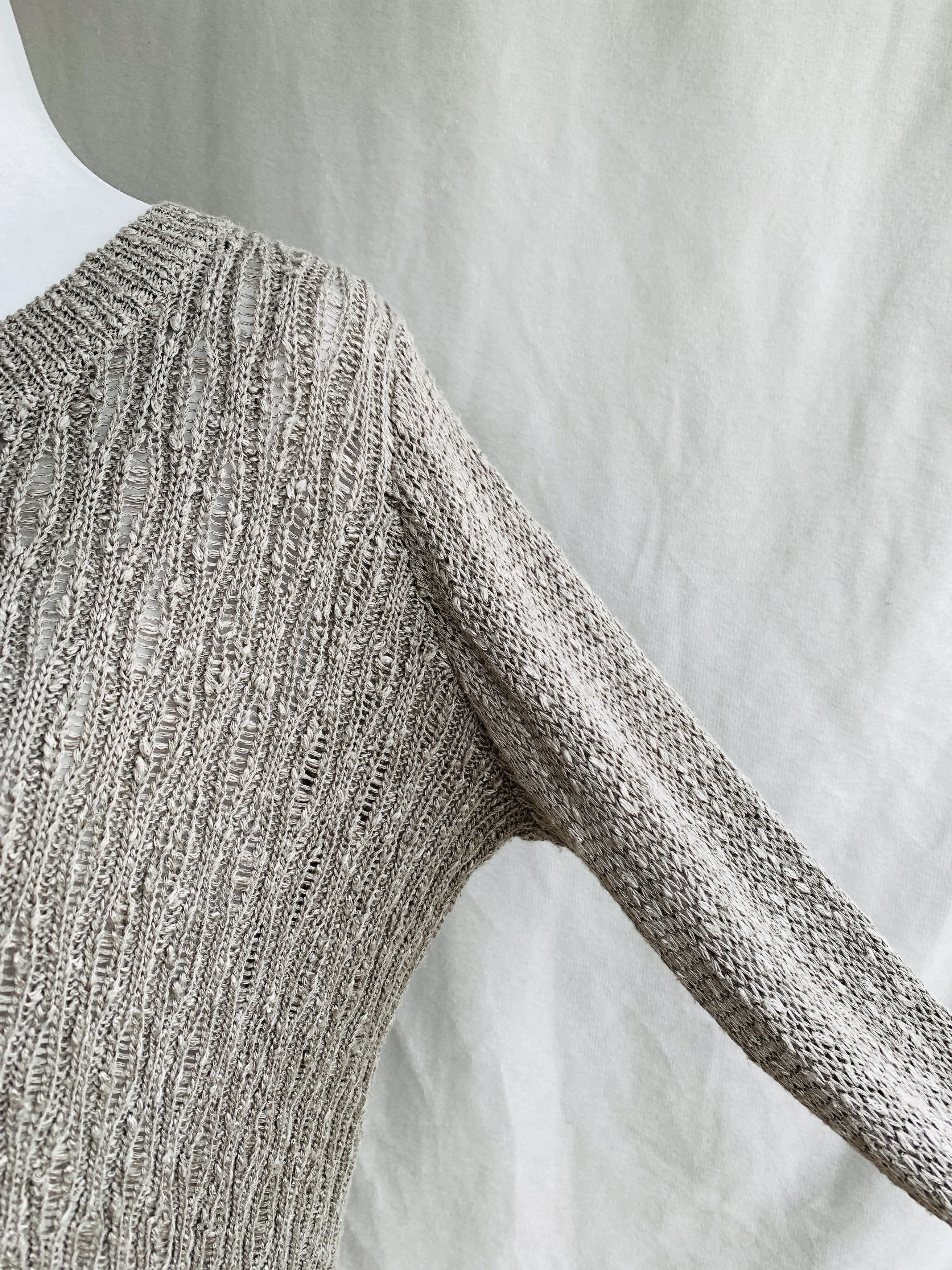 Helmut Lang NWOT cut up angora floats string silk high low shirt Size S / US 4 / IT 40 - 4 Thumbnail