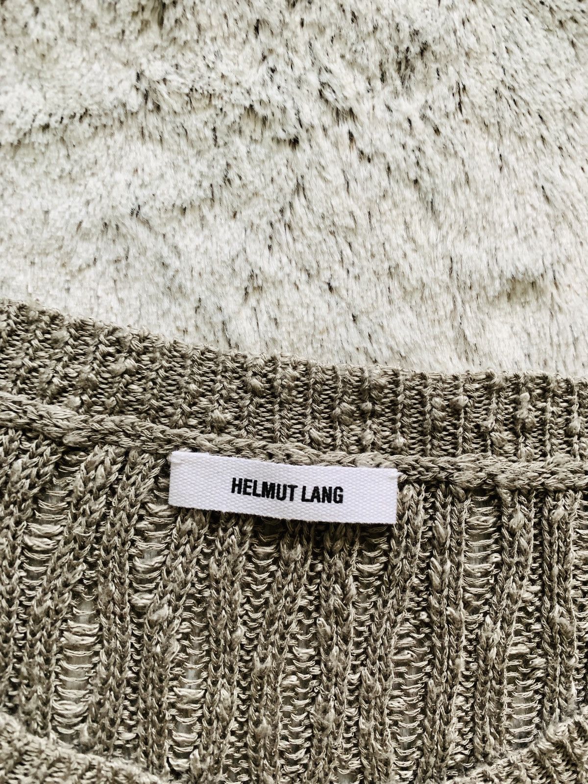 Helmut Lang NWOT cut up angora floats string silk high low shirt Size S / US 4 / IT 40 - 12 Thumbnail