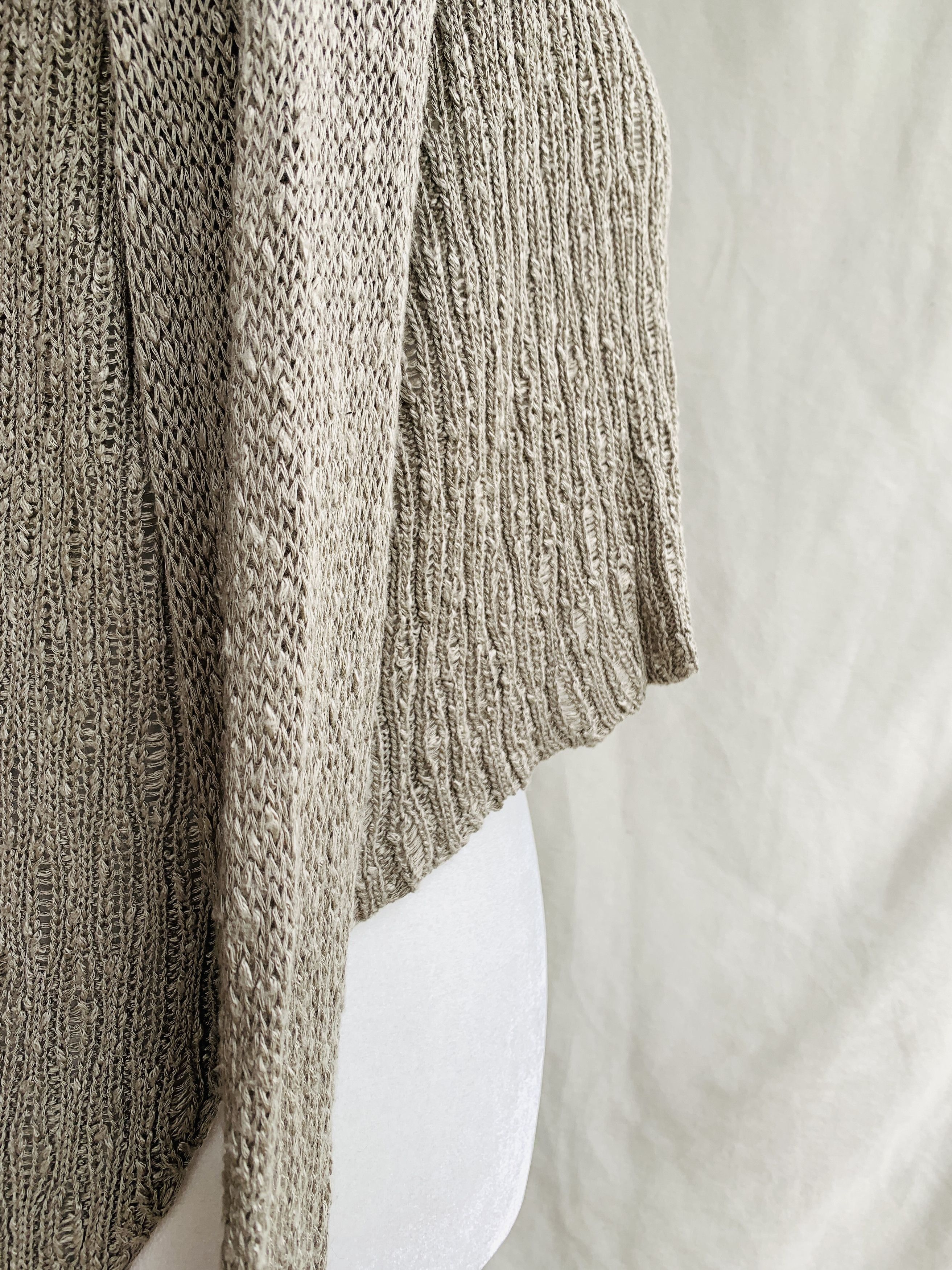 Helmut Lang NWOT cut up angora floats string silk high low shirt Size S / US 4 / IT 40 - 8 Thumbnail
