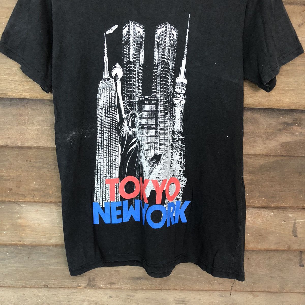 Japanese Brand D St Lauren 1979 Paris Black Short Sleeve Shirt #c1186 Size US S / EU 44-46 / 1 - 6 Thumbnail