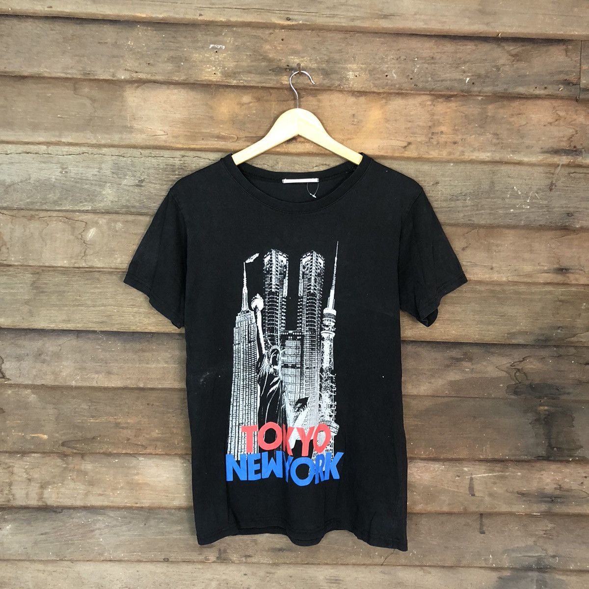 Japanese Brand D St Lauren 1979 Paris Black Short Sleeve Shirt #c1186 Size US S / EU 44-46 / 1 - 3 Thumbnail