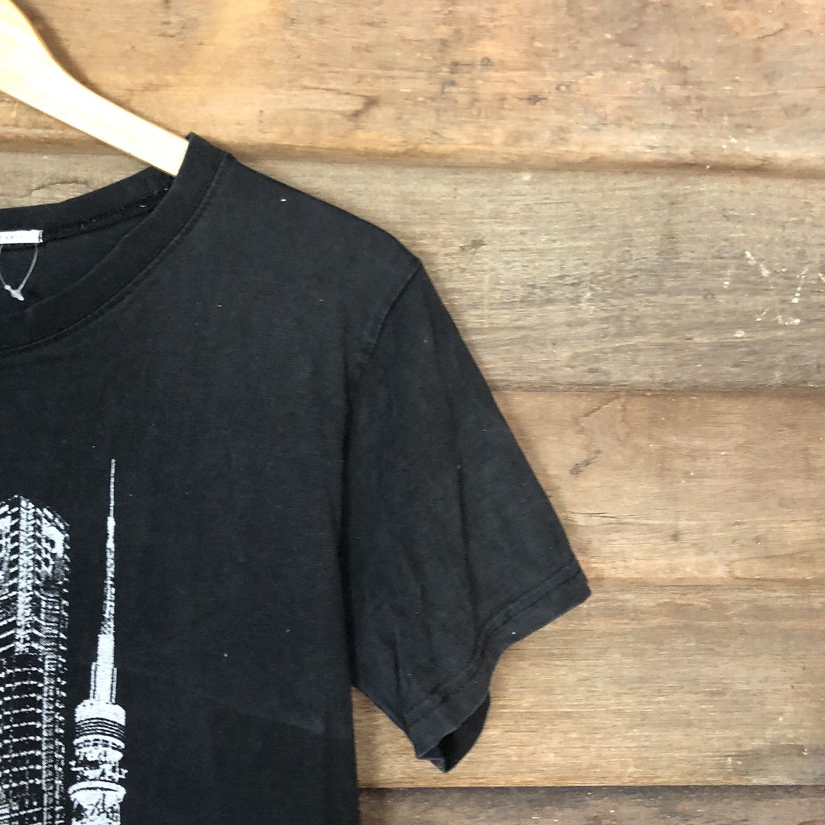 Japanese Brand D St Lauren 1979 Paris Black Short Sleeve Shirt #c1186 Size US S / EU 44-46 / 1 - 4 Thumbnail
