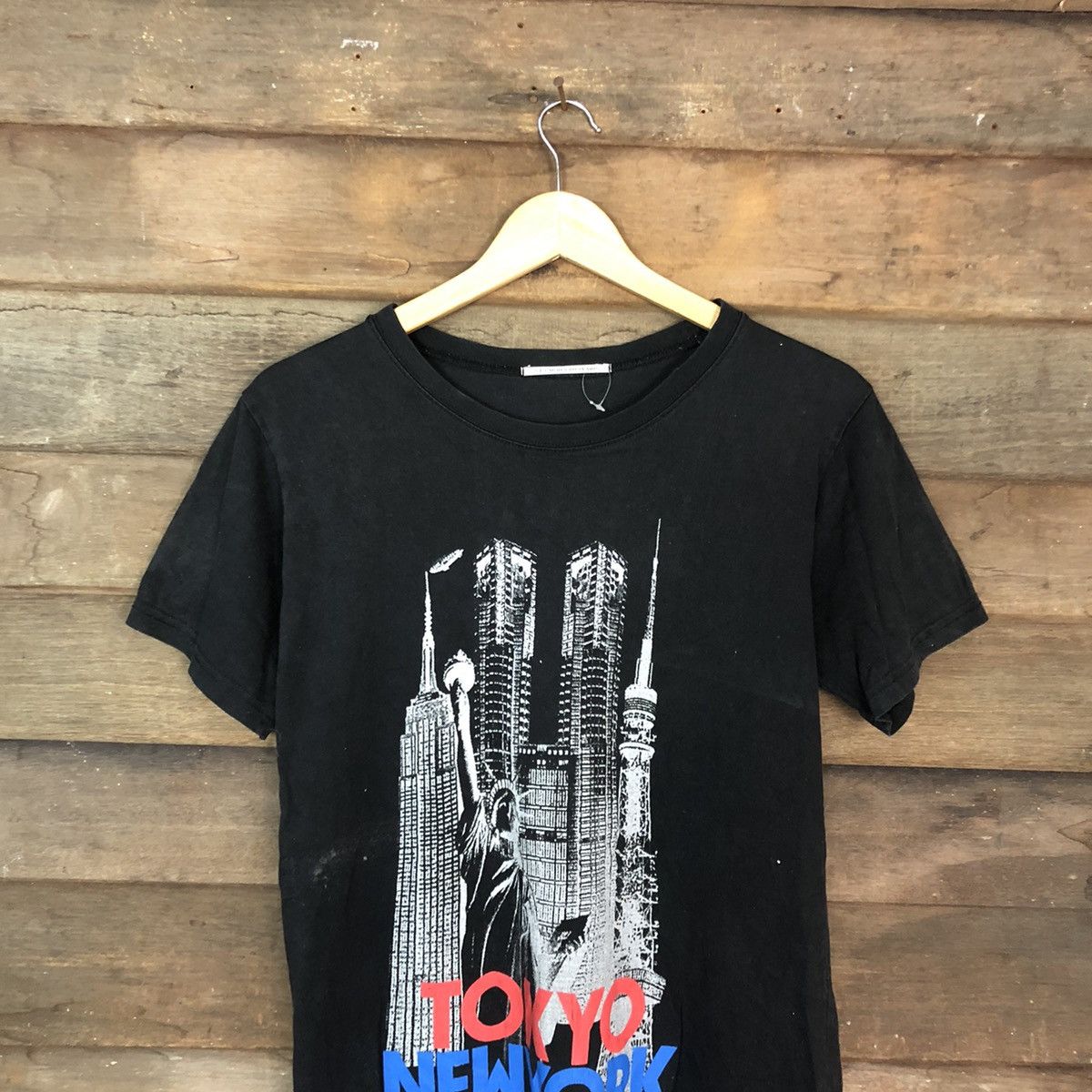 Japanese Brand D St Lauren 1979 Paris Black Short Sleeve Shirt #c1186 Size US S / EU 44-46 / 1 - 7 Thumbnail