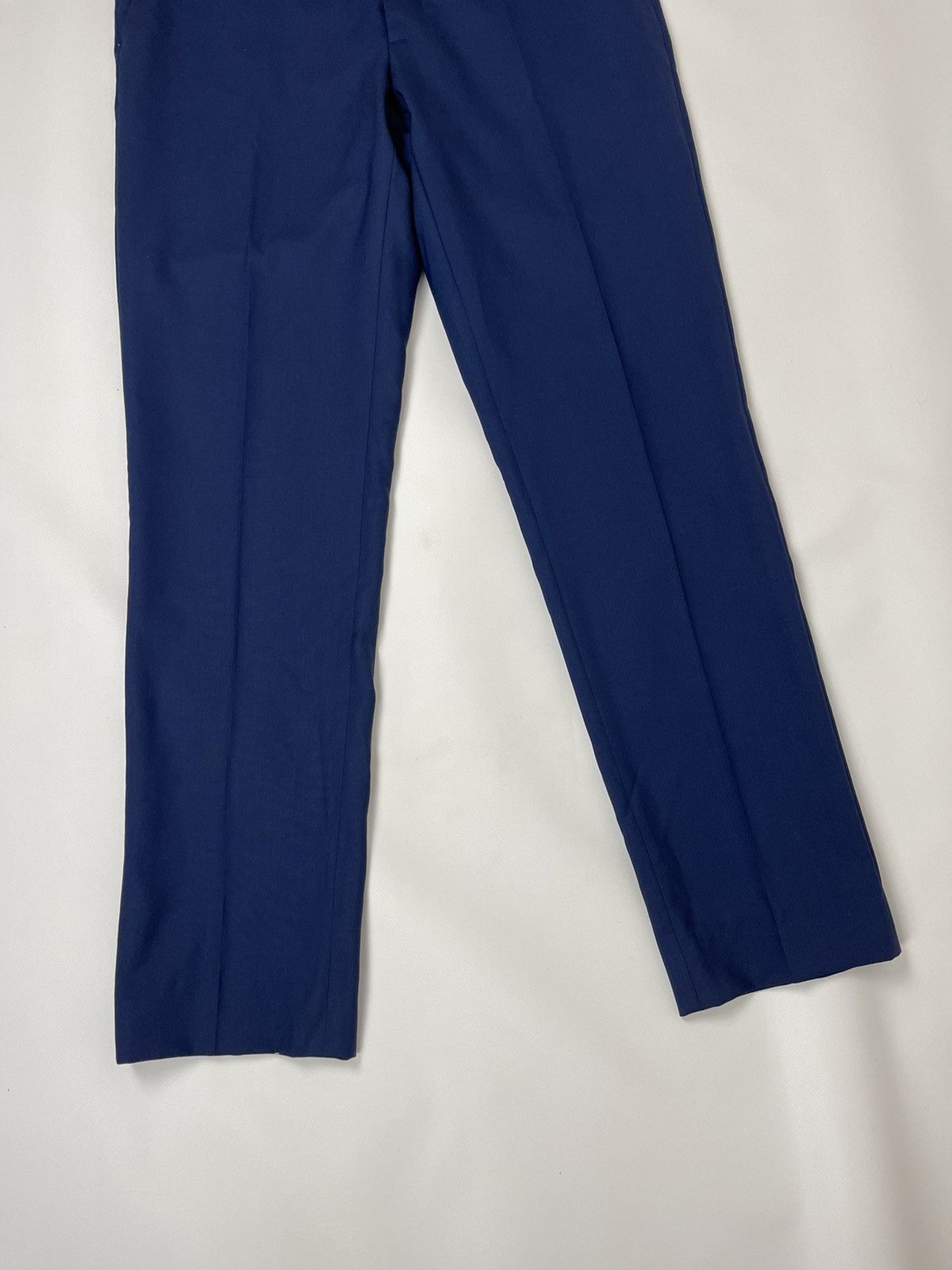 Suitsupply Suitsupply Brescia 100% wool blue classic casual pants Size US 32 / EU 48 - 4 Thumbnail
