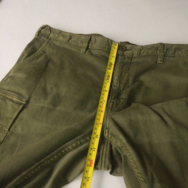Polo Ralph Lauren × Vintage CARGO💥Polo by Ralph Lauren cargo military green pant Size US 34 / EU 50 - 15 Thumbnail