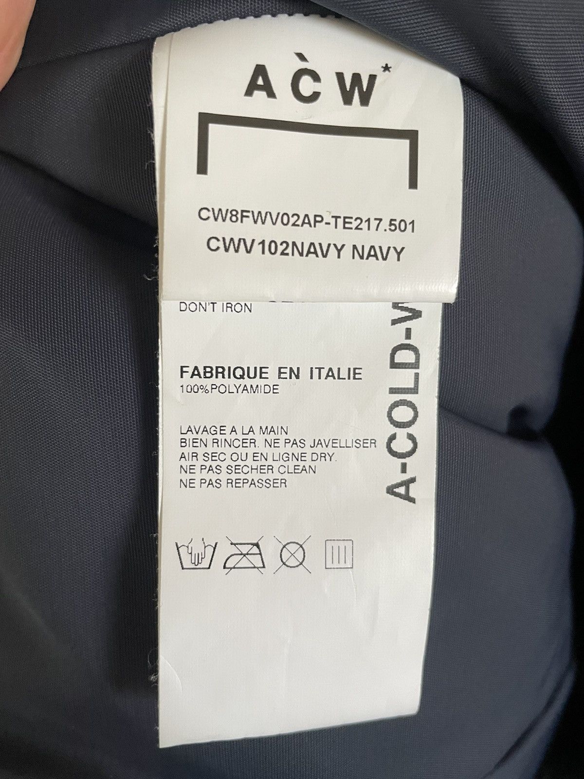 A-COLD-WALL* ACW* A Cold Wall “life-jacket” puffer vest Size US XL / EU 56 / 4 - 8 Thumbnail