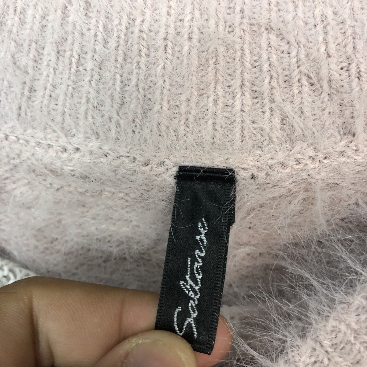 Japanese Brand Saltanse Pink Mohair Soft Fur Shag Shaggy Knitwear #c1162 Size S / US 4 / IT 40 - 10 Thumbnail