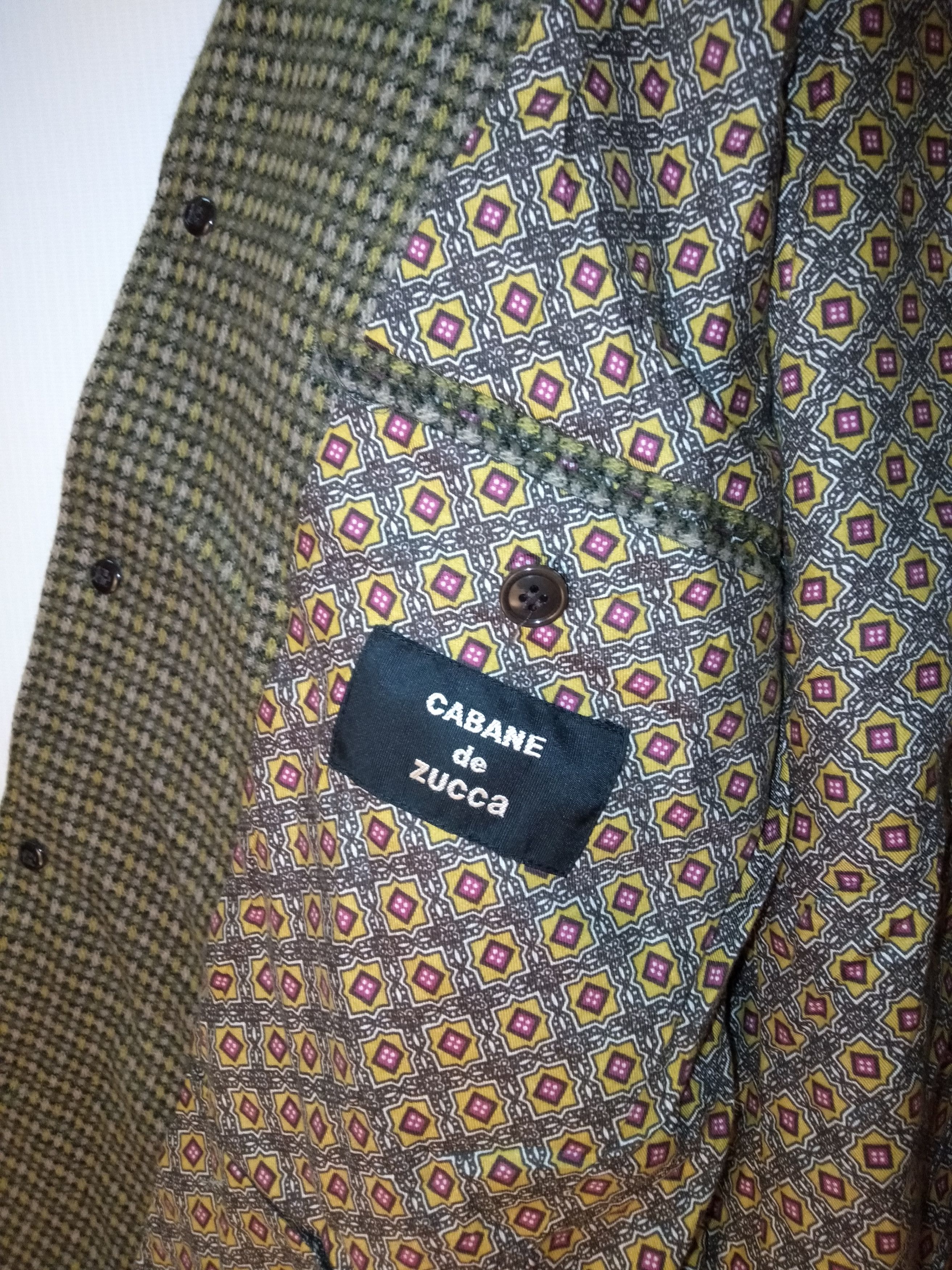 CABANE de ZUCCa × Issey Miyake × Japanese Brand Cabane de Zucca Plaid Jacket Size US S / EU 44-46 / 1 - 5 Thumbnail