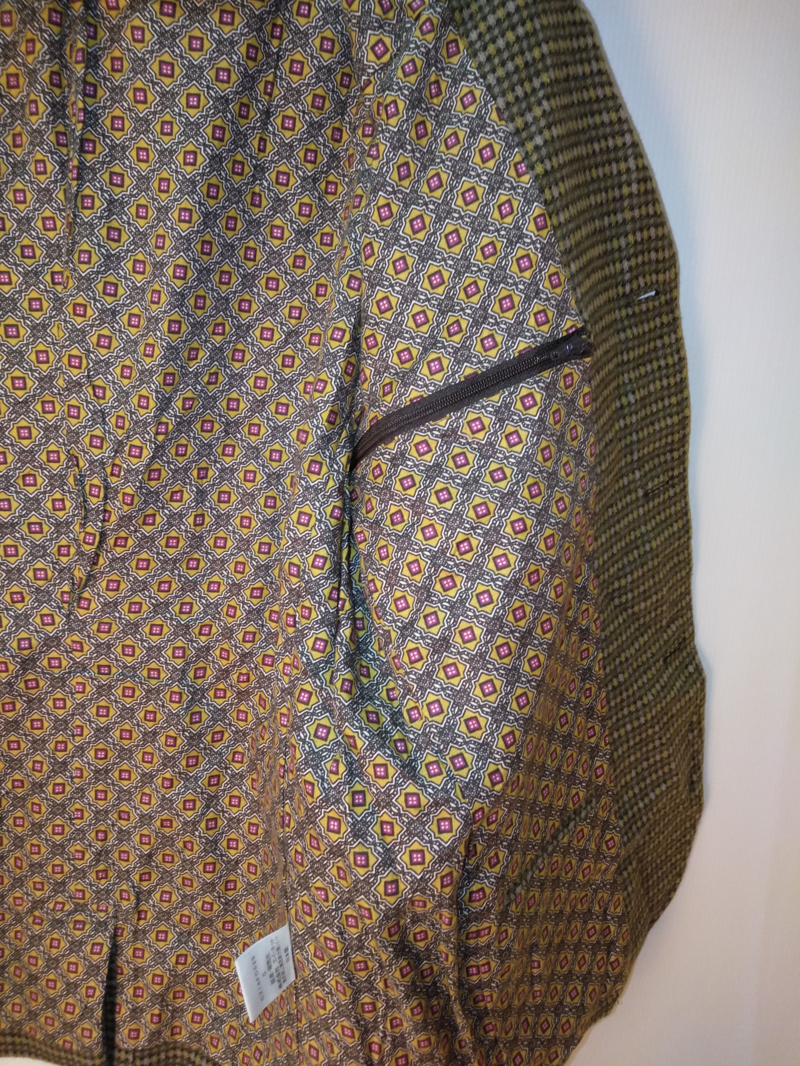 CABANE de ZUCCa × Issey Miyake × Japanese Brand Cabane de Zucca Plaid Jacket Size US S / EU 44-46 / 1 - 6 Thumbnail