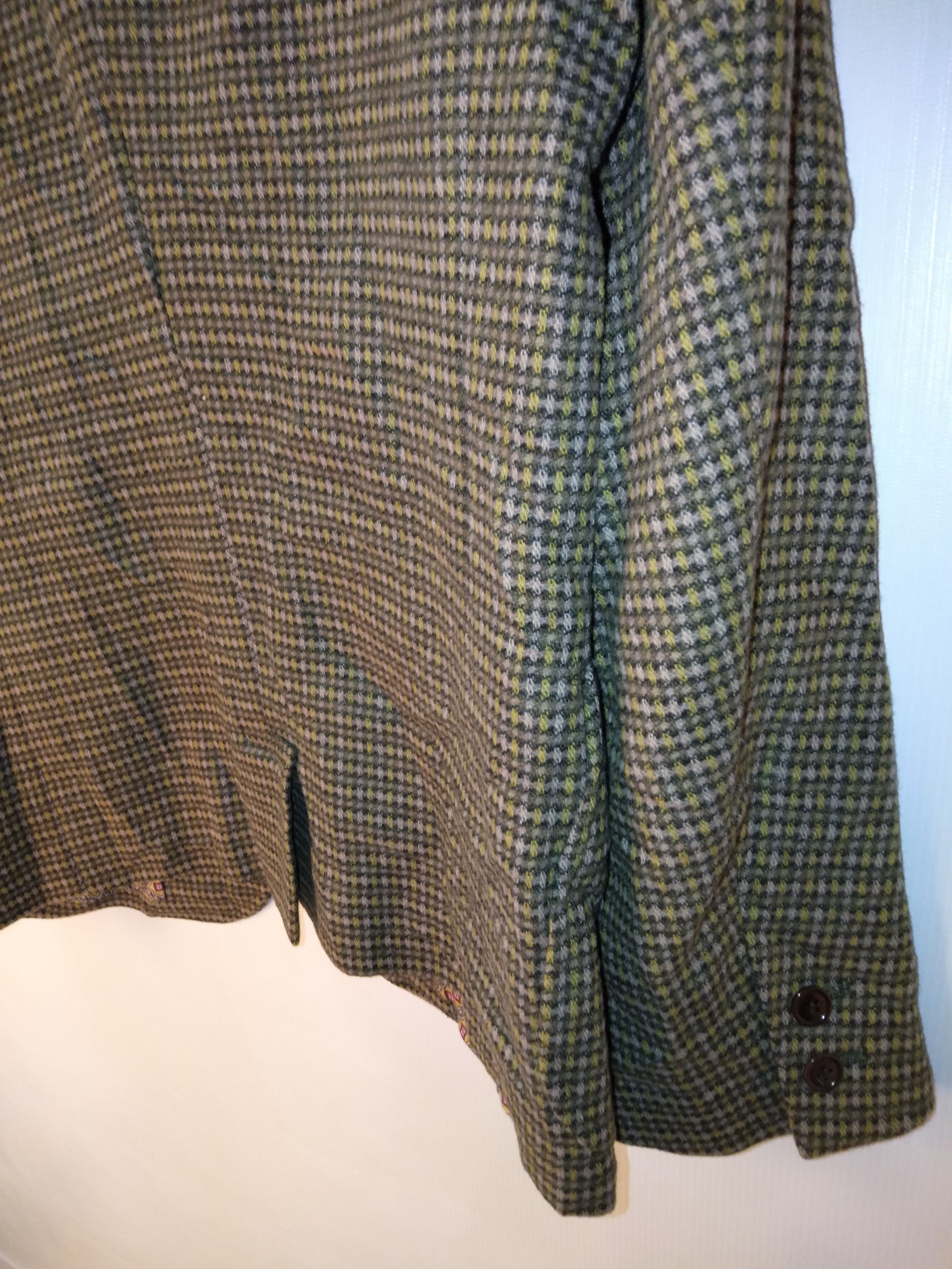 CABANE de ZUCCa × Issey Miyake × Japanese Brand Cabane de Zucca Plaid Jacket Size US S / EU 44-46 / 1 - 4 Thumbnail