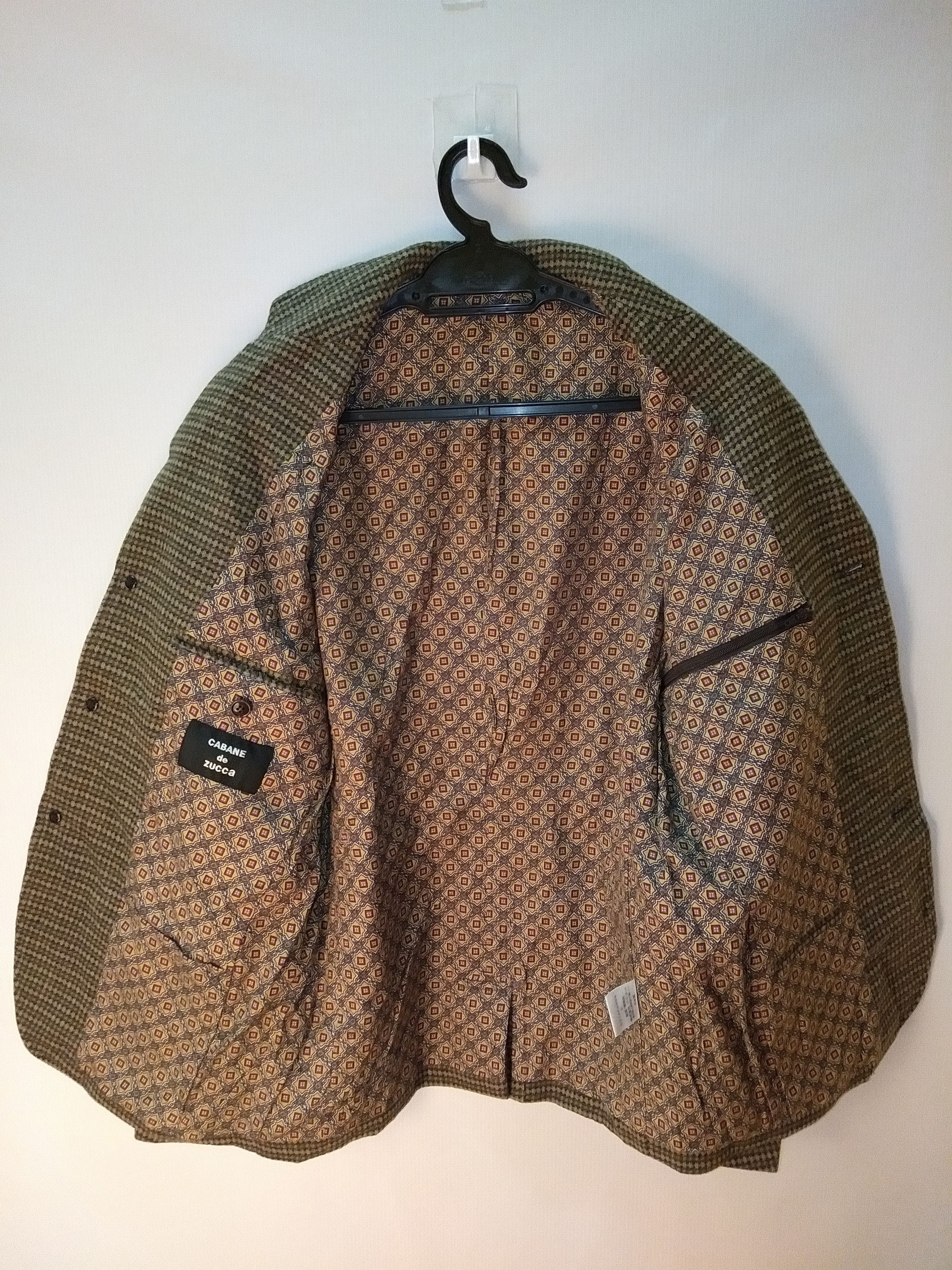 CABANE de ZUCCa × Issey Miyake × Japanese Brand Cabane de Zucca Plaid Jacket Size US S / EU 44-46 / 1 - 3 Thumbnail